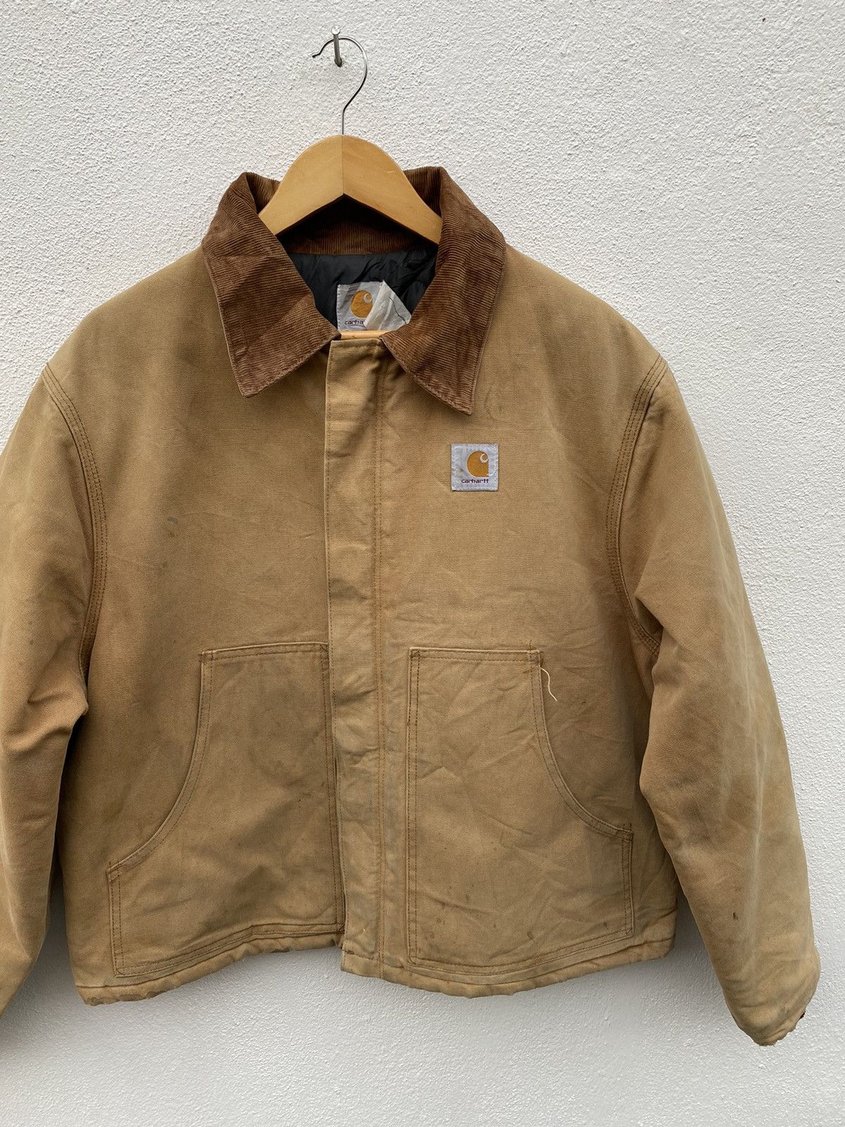 Carhartt Vintage Carhartt Detroit canvas jacket Size US XL / EU 56 / 4 - 4 Thumbnail