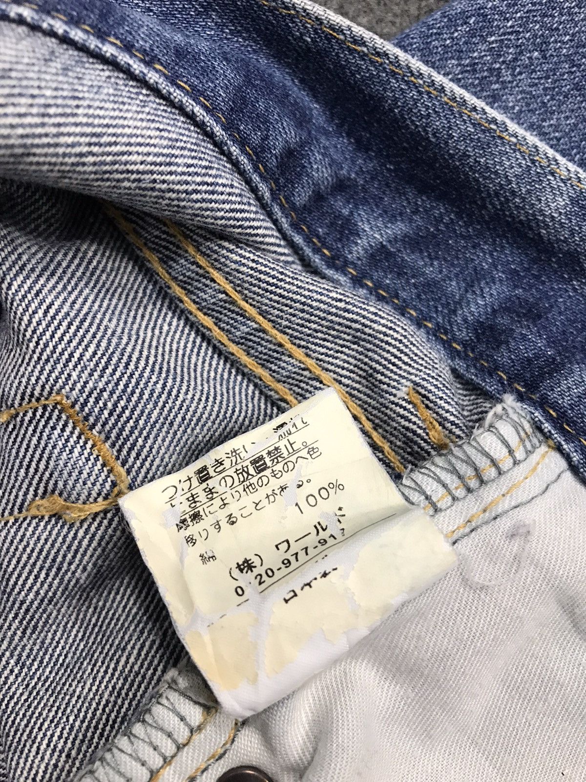 Japanese Brand × Takeo Kikuchi Takeo Kikuchi Distressed Paint Button jeans Design Size US 34 / EU 50 - 18 Thumbnail