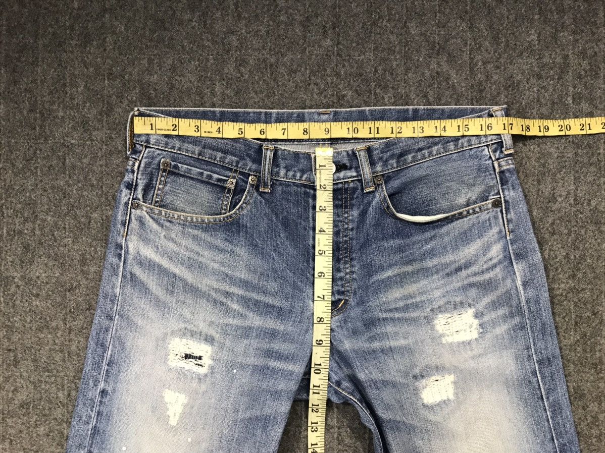 Japanese Brand × Takeo Kikuchi Takeo Kikuchi Distressed Paint Button jeans Design Size US 34 / EU 50 - 19 Thumbnail
