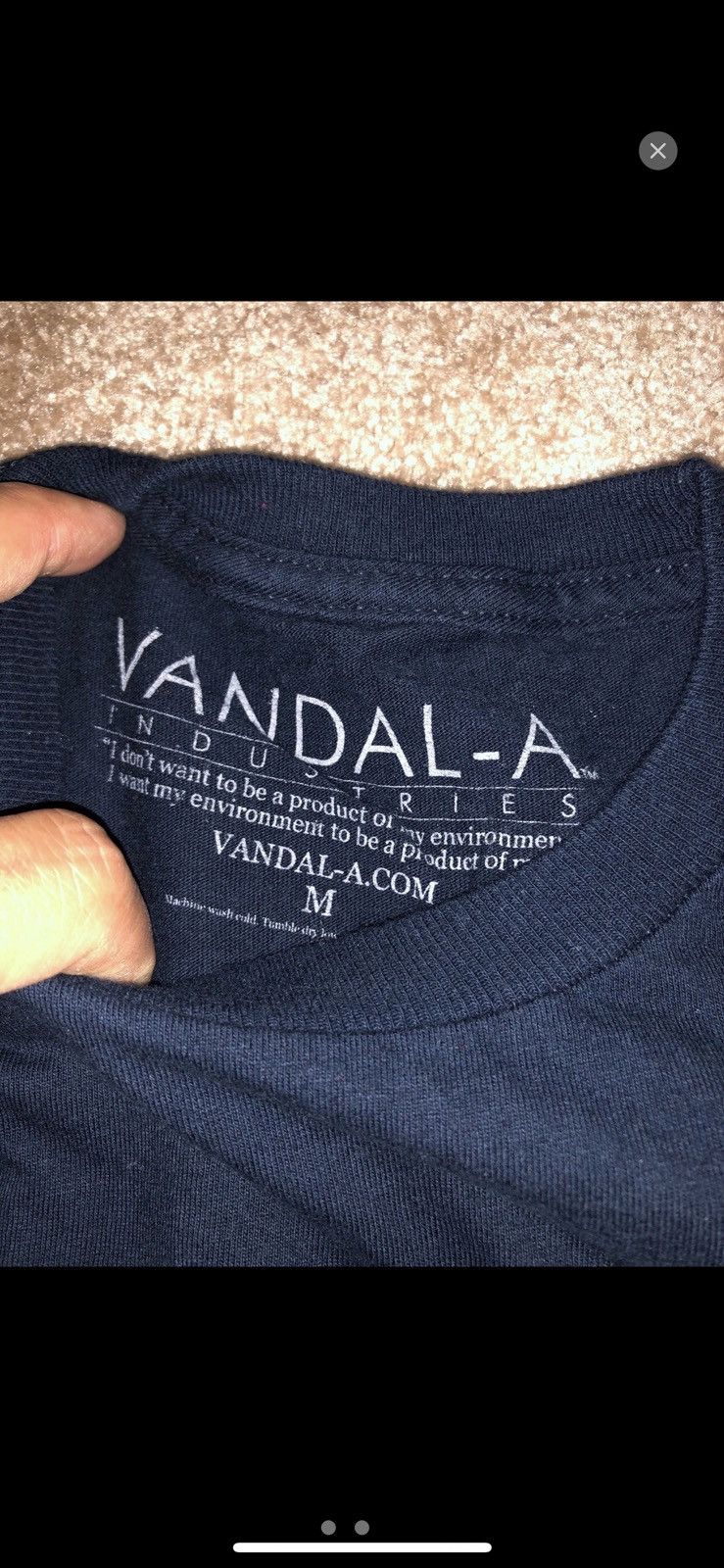Vandal A New York NYC print logos tshirt LIMITED EDITION SOLD OUT Size US M / EU 48-50 / 2 - 3 Thumbnail