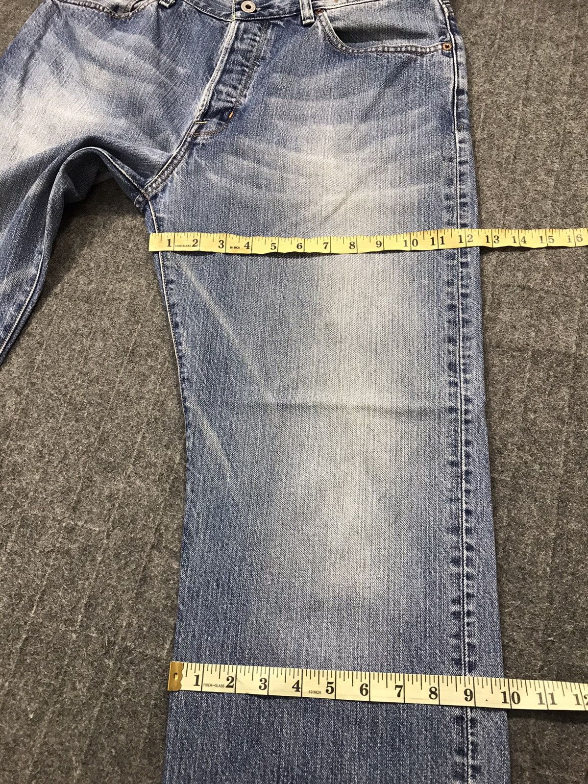 Guess × Vintage Guess Jeans Est 1981 Light Wash Style Size US 33 - 19 Thumbnail