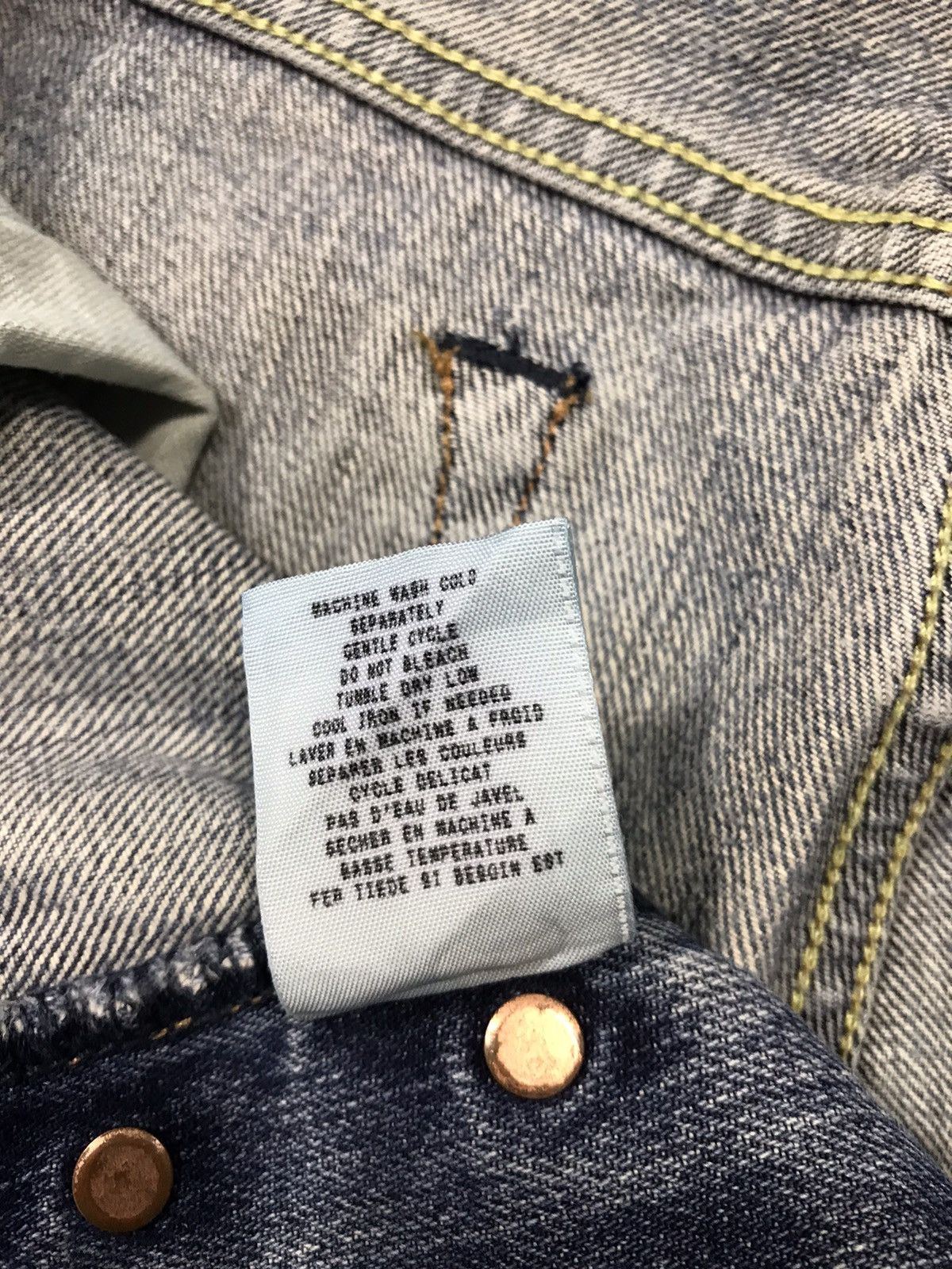 Guess × Vintage Guess Jeans Est 1981 Light Wash Style Size US 33 - 17 Thumbnail