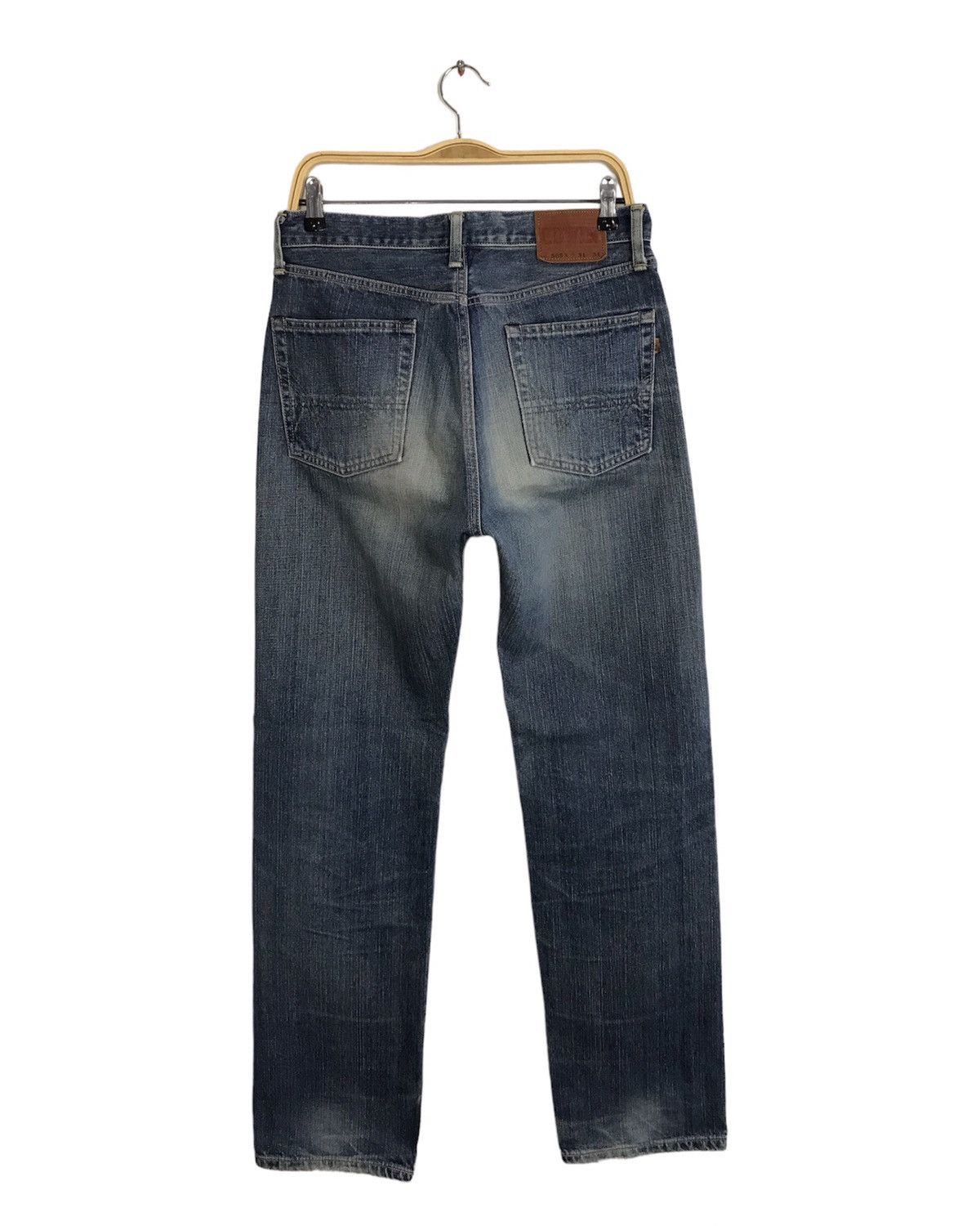 Edwin × Japanese Brand × Vintage Vintage Edwin 505X Selvedge Light Wash Jeans Design Size US 30 / EU 46 - 2 Thumbnail