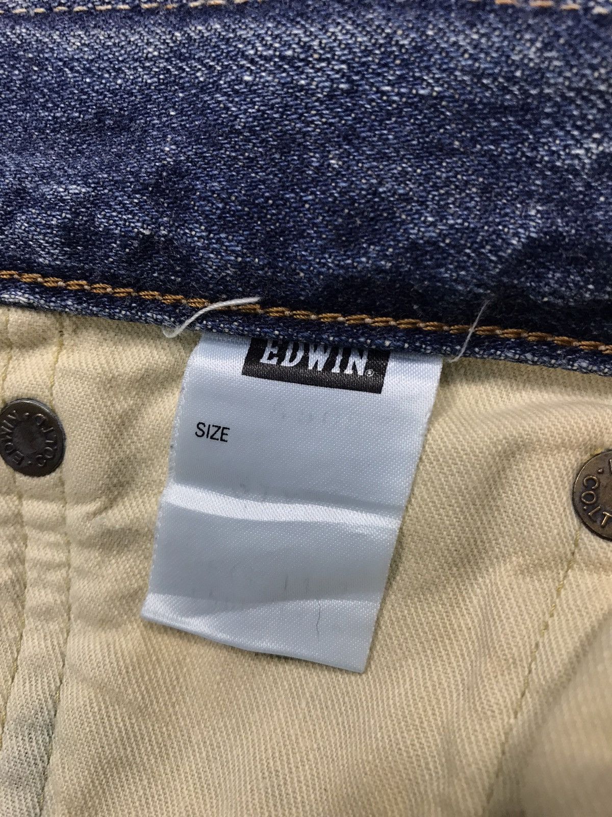 Edwin × Japanese Brand × Vintage Vintage Edwin 505X Selvedge Light Wash Jeans Design Size US 30 / EU 46 - 17 Thumbnail