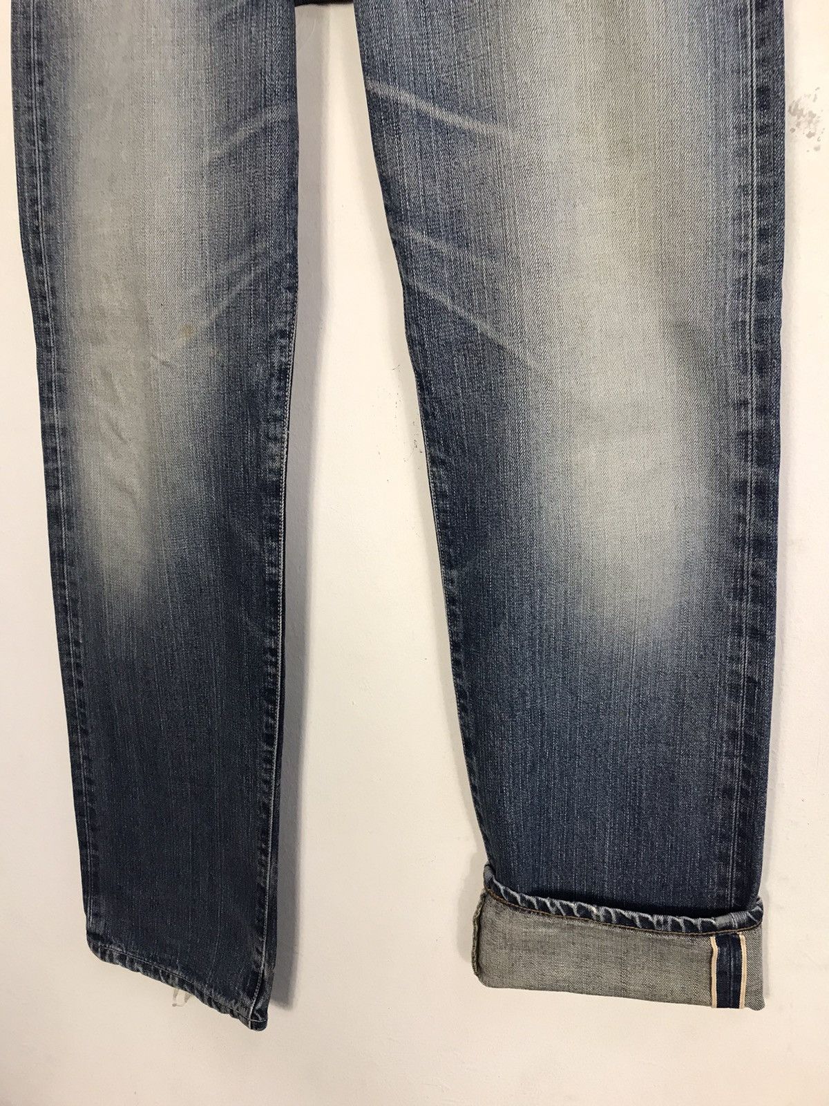 Edwin × Japanese Brand × Vintage Vintage Edwin 505X Selvedge Light Wash Jeans Design Size US 30 / EU 46 - 5 Thumbnail
