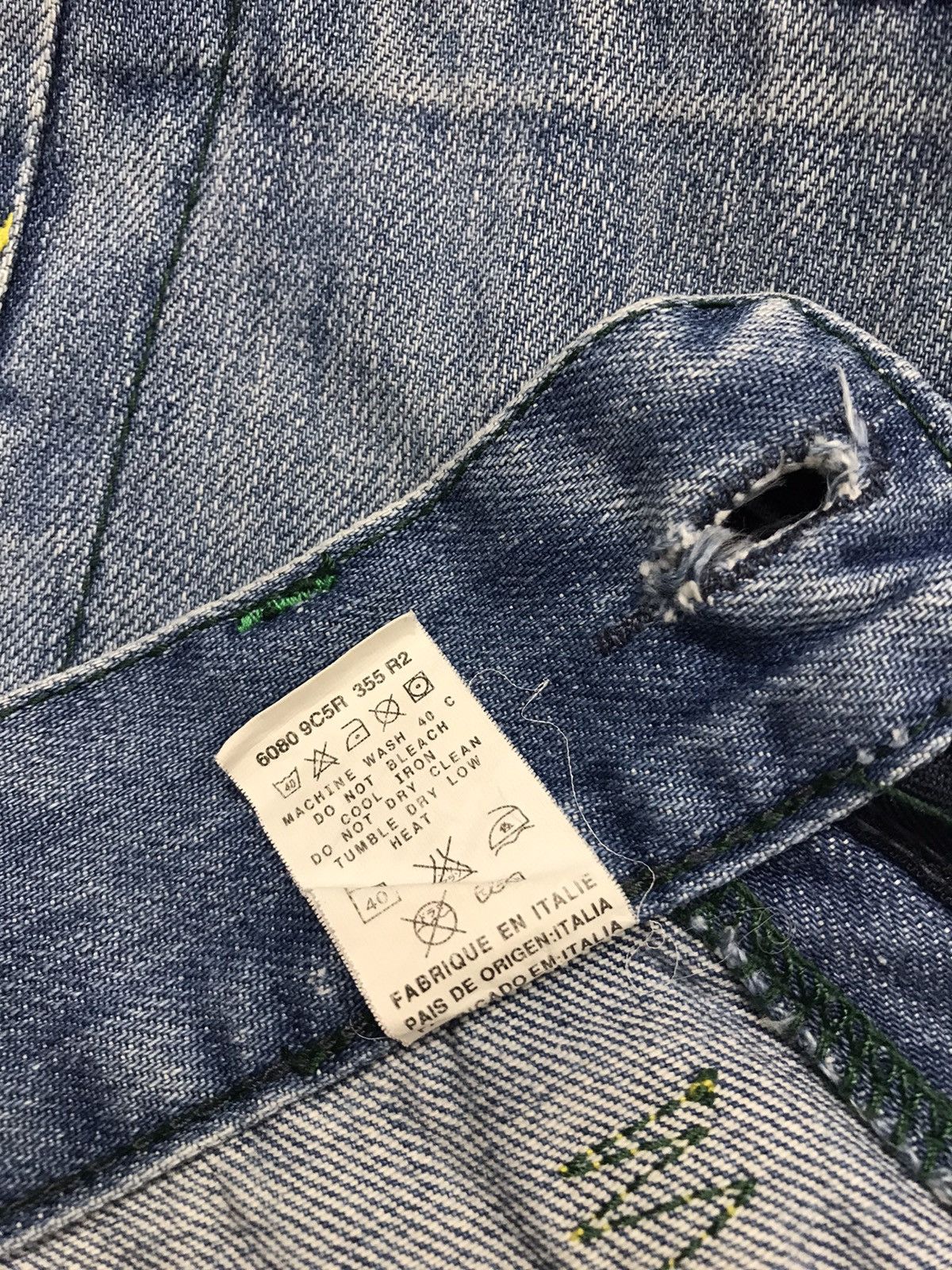 Japanese Brand × Vintage Vintage Energie Jeans Session Worn.Out.Distressed Design Size US 32 / EU 48 - 19 Thumbnail