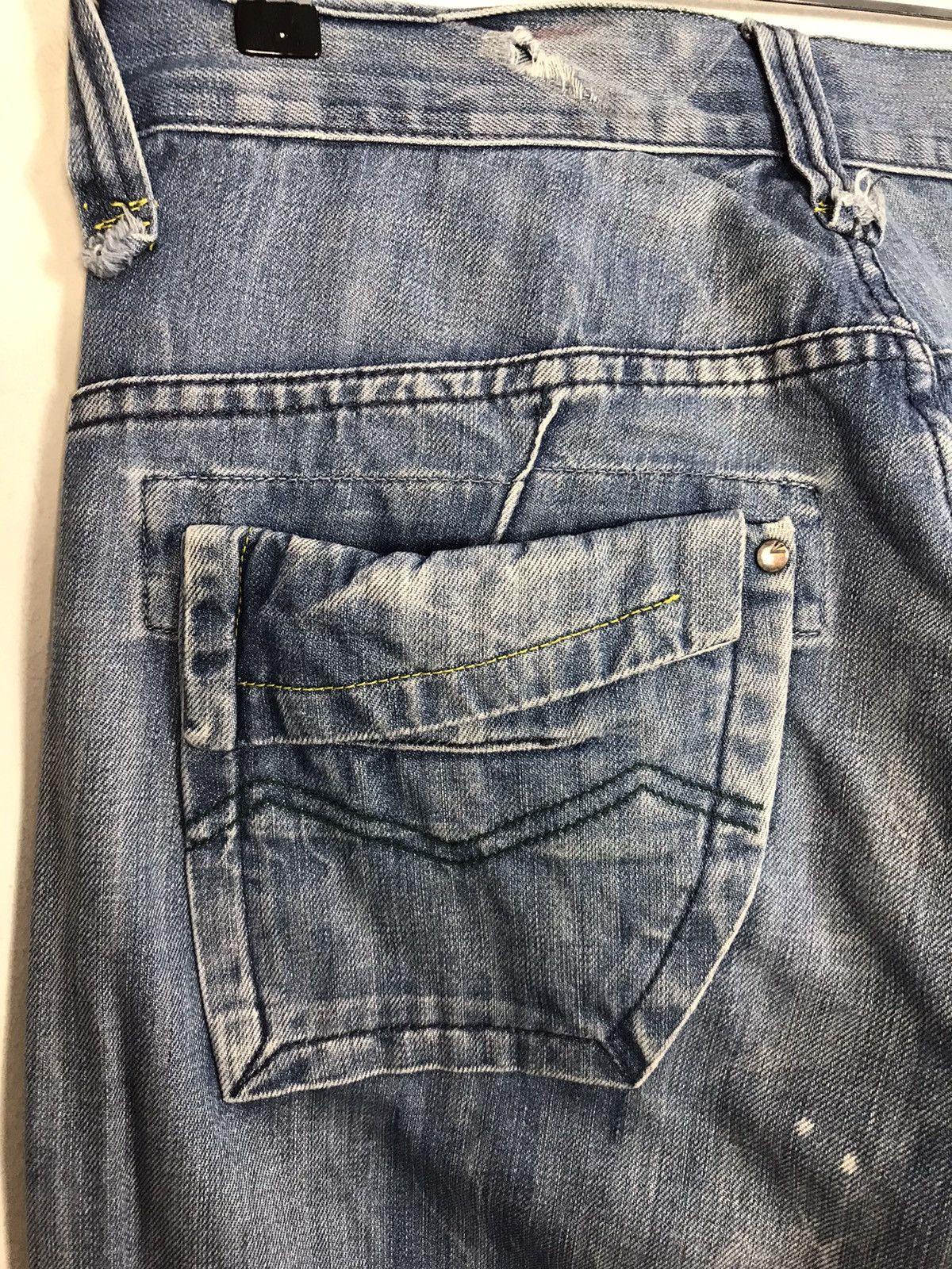 Japanese Brand × Vintage Vintage Energie Jeans Session Worn.Out.Distressed Design Size US 32 / EU 48 - 13 Thumbnail
