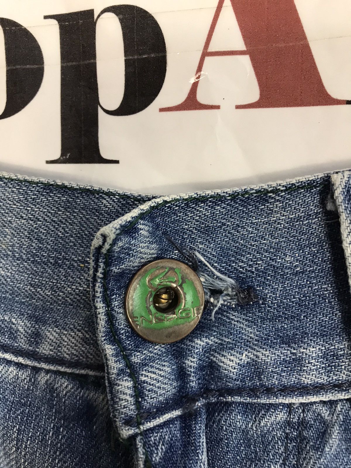 Japanese Brand × Vintage Vintage Energie Jeans Session Worn.Out.Distressed Design Size US 32 / EU 48 - 7 Thumbnail