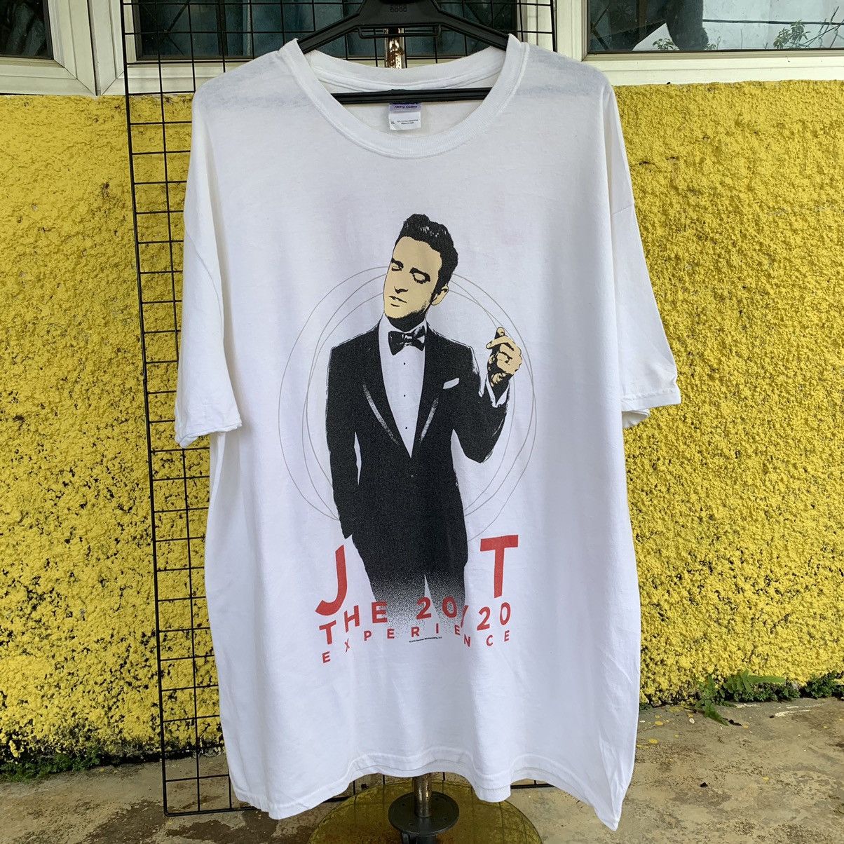 Band Tees Justin Timberlake the 20/20 world tour 2013-2014 Size US XL / EU 56 / 4 - 11 Thumbnail