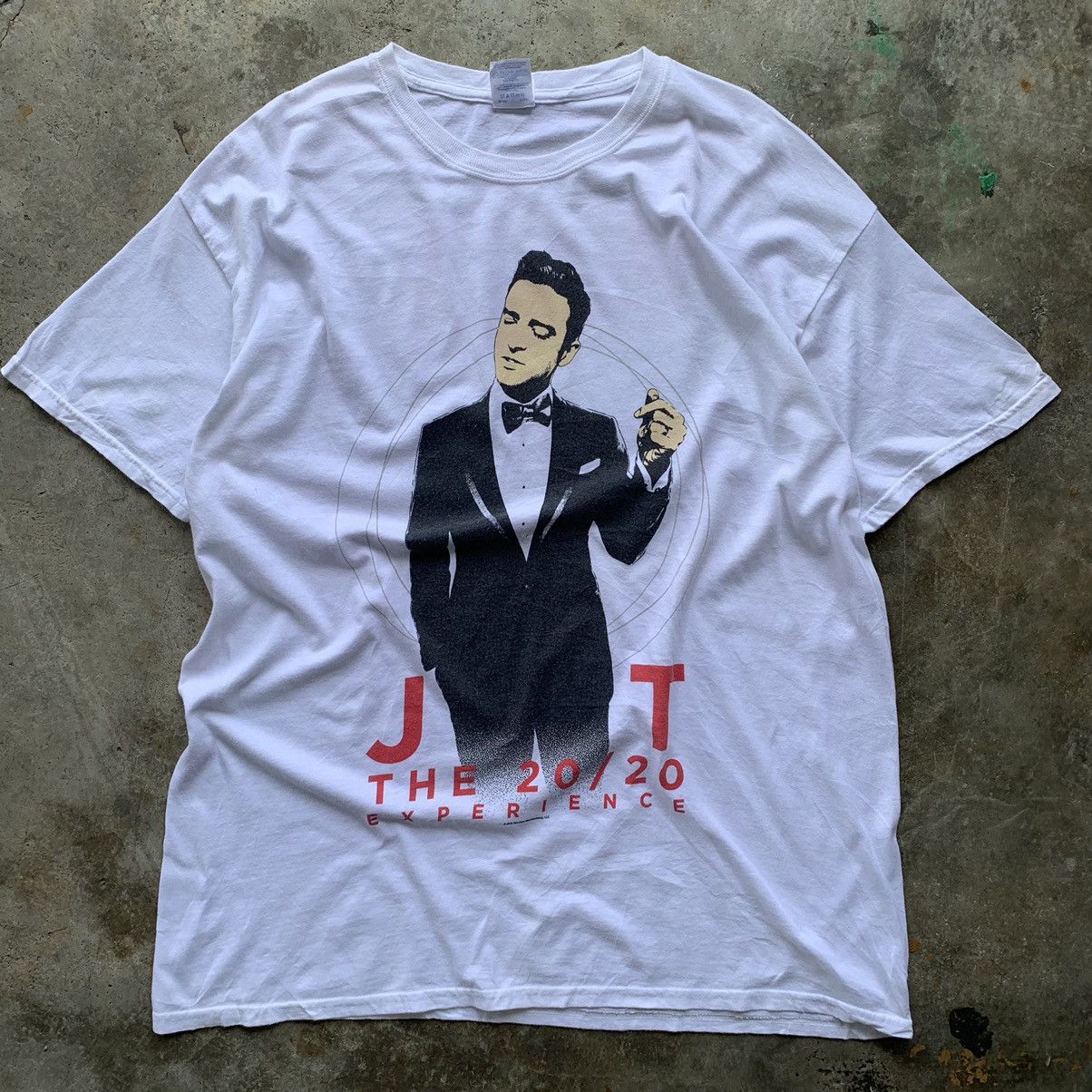 Band Tees Justin Timberlake the 20/20 world tour 2013-2014 Size US XL / EU 56 / 4 - 1 Thumbnail