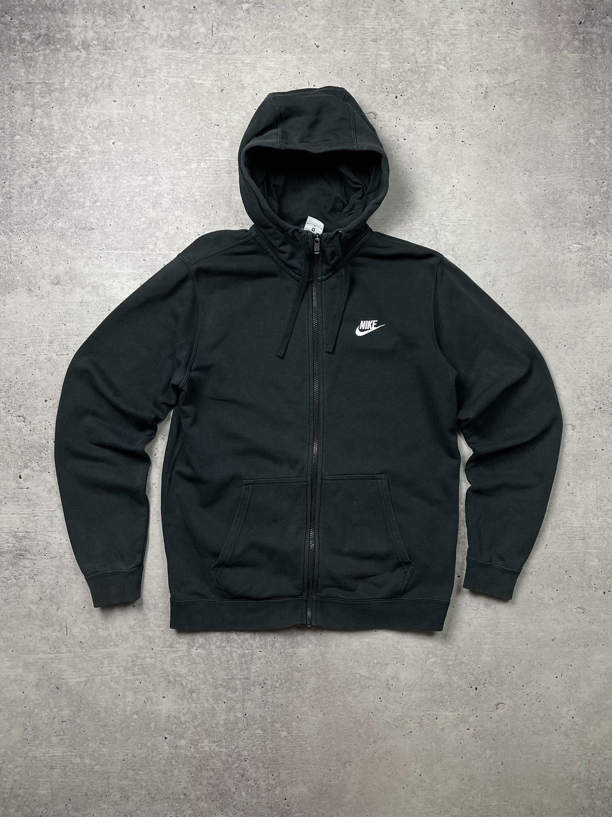 Nike × Vintage Vintage Nike Zip Hoodie Drill Y2K Size M Size US M / EU 48-50 / 2 - 1 Thumbnail