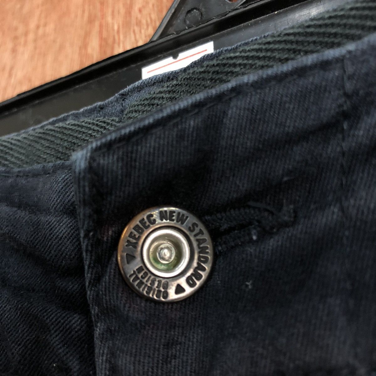 Japanese Brand DL Xebec Dark Blue multi pocket utility Cargo Pants #c716 Size US 29 - 5 Thumbnail