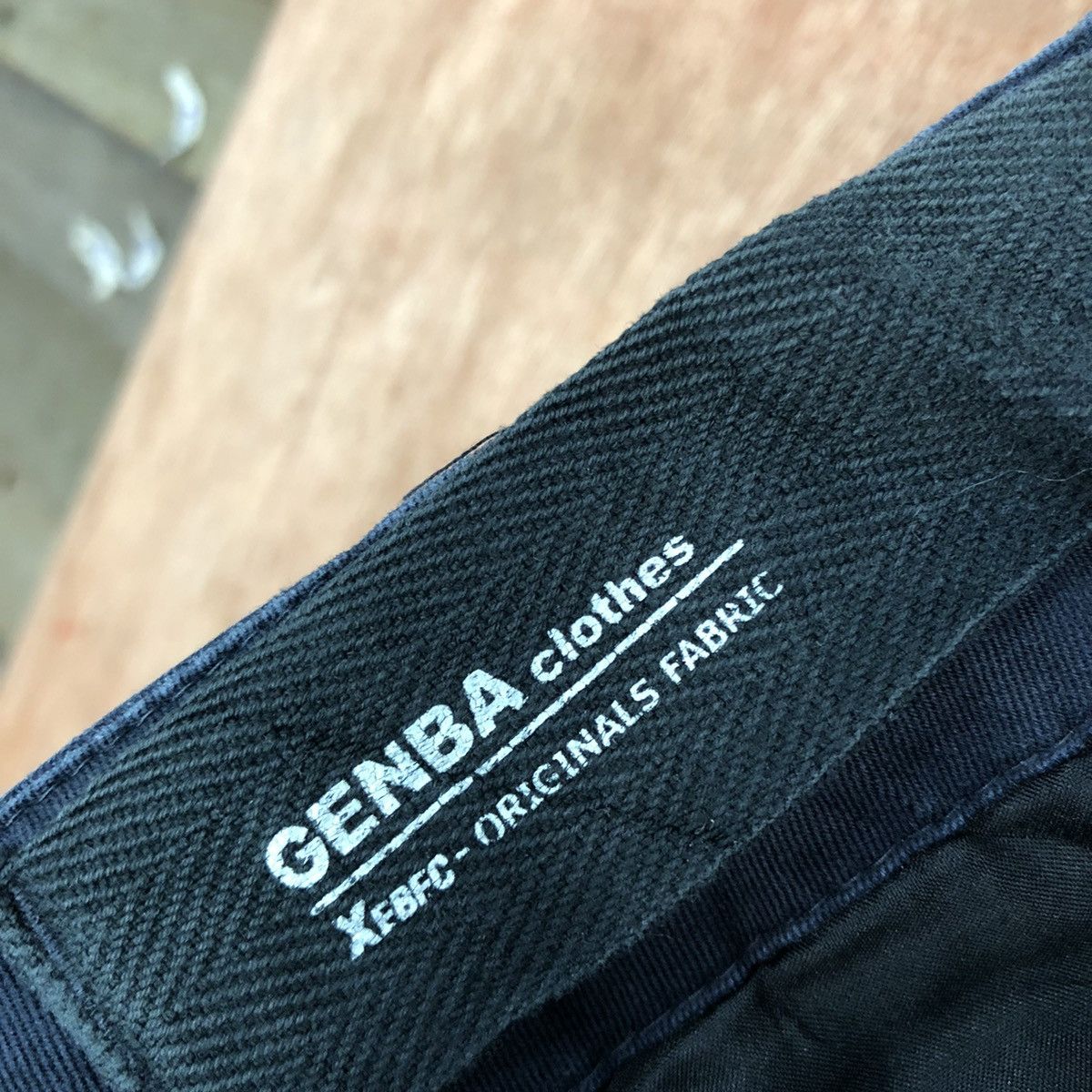 Japanese Brand DL Xebec Dark Blue multi pocket utility Cargo Pants #c716 Size US 29 - 10 Thumbnail