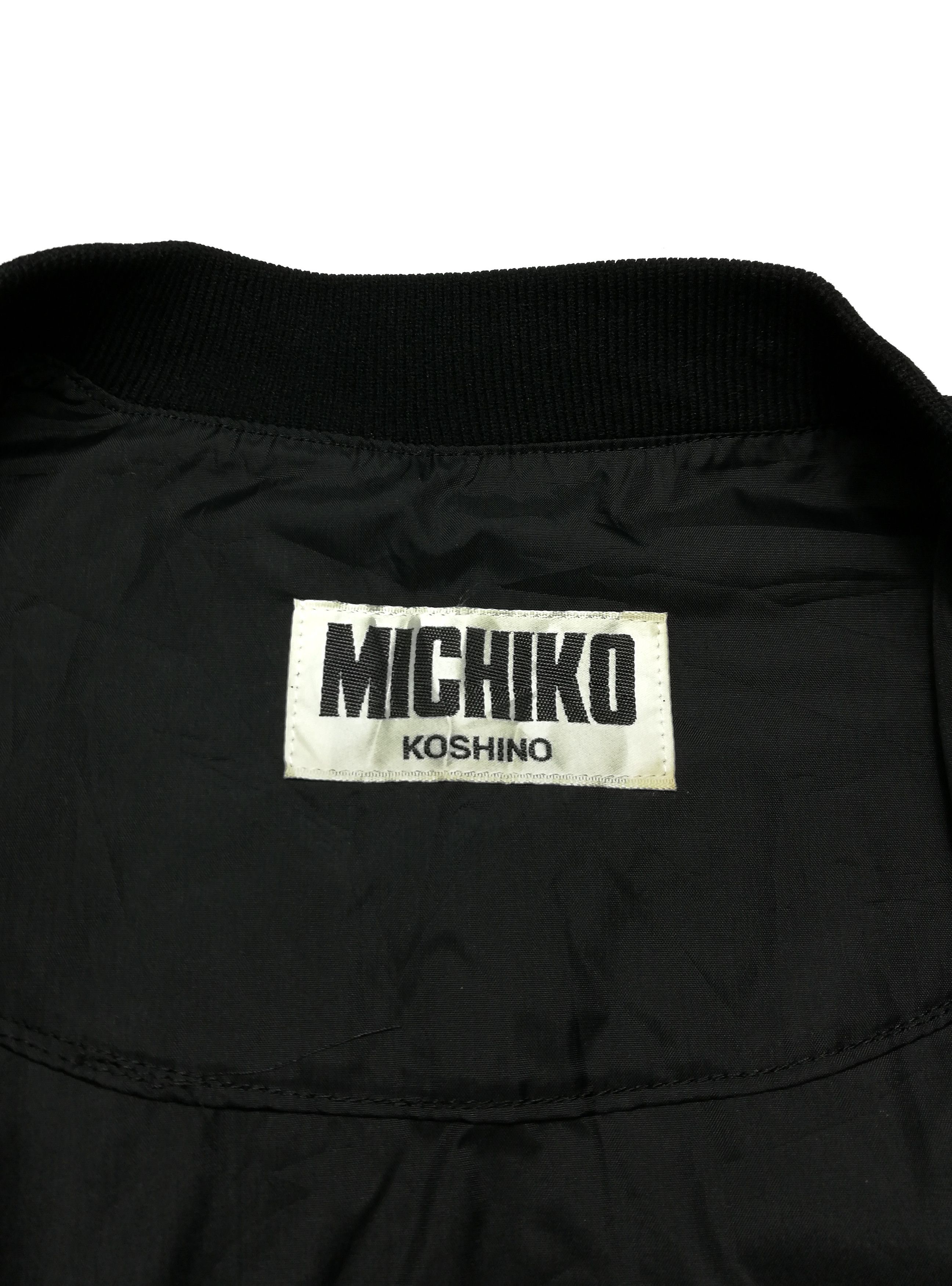 Michiko Koshino × Michiko Koshino London 🔥Michiko London Koshibo Big Logo Light Bomber Windbreaker Size US L / EU 52-54 / 3 - 13 Thumbnail