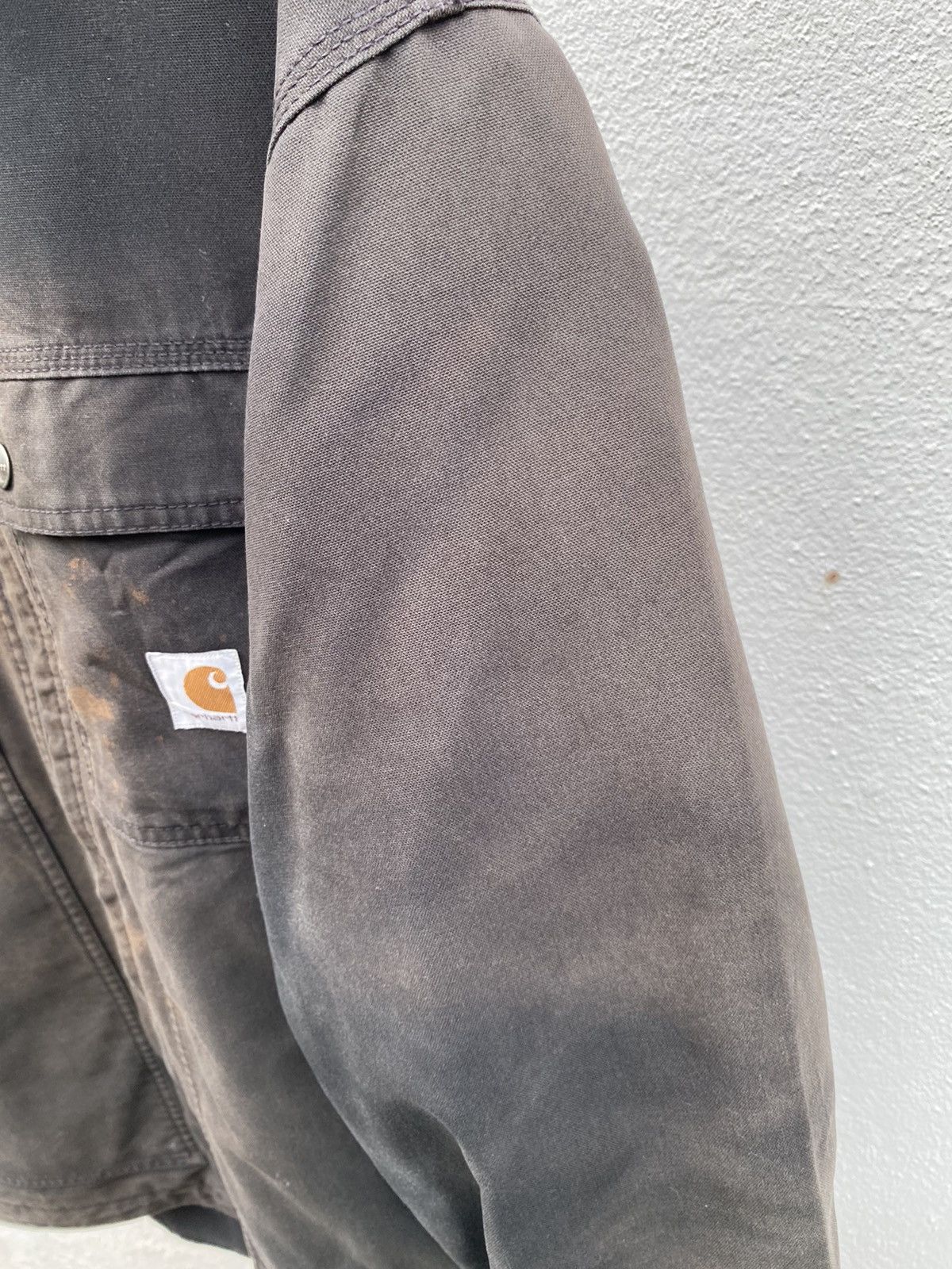 Carhartt Vintage Carhartt Detroit canvas Faded jacket Size US XL / EU 56 / 4 - 9 Thumbnail