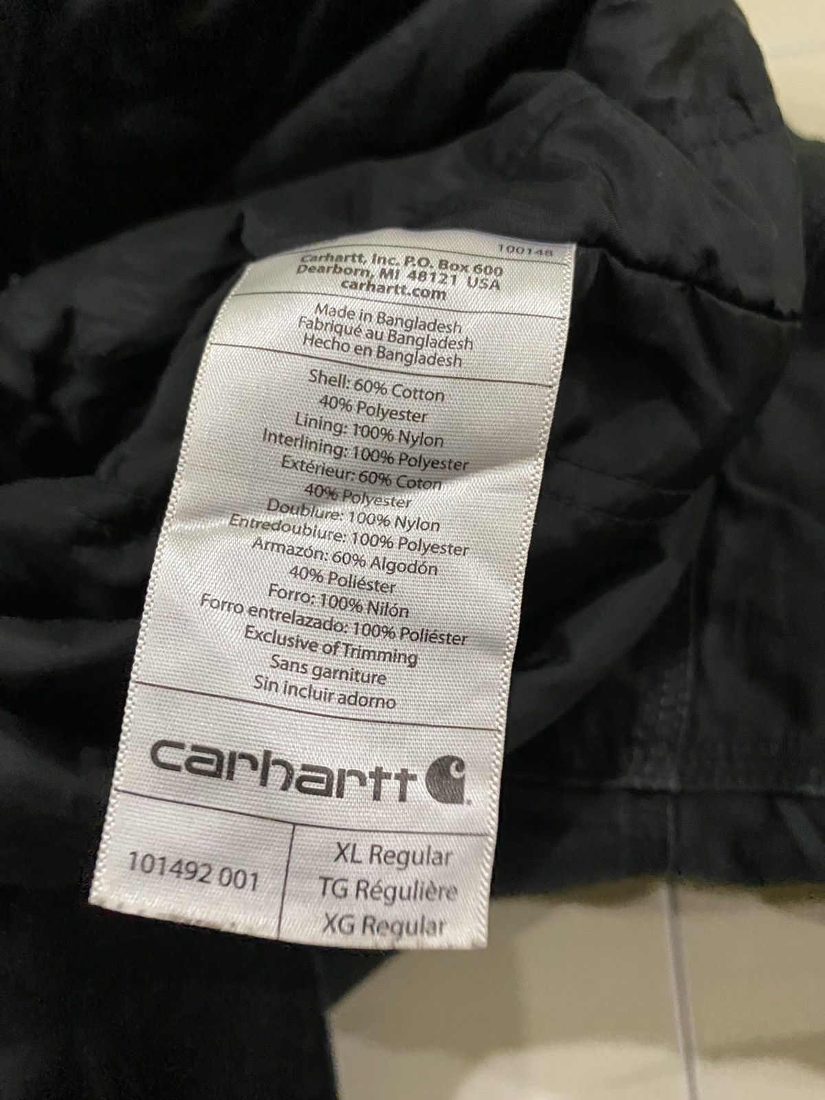 Carhartt Vintage Carhartt Detroit canvas Faded jacket Size US XL / EU 56 / 4 - 14 Thumbnail