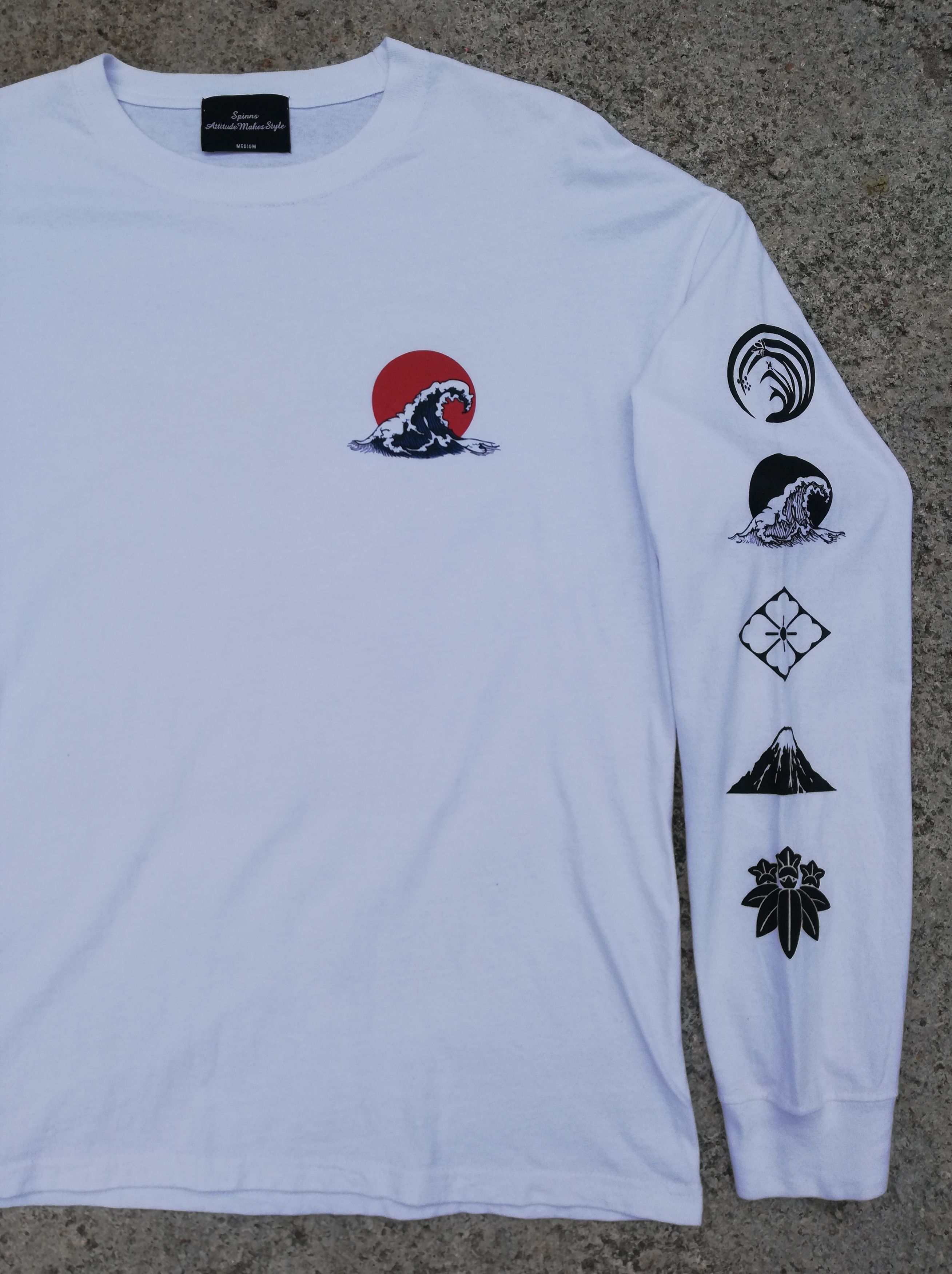 Art Comes First × Japanese Brand 🔥Spinns Japanese Traditional Wear Long Sleeve Shirt Cotton Size US M / EU 48-50 / 2 - 6 Thumbnail