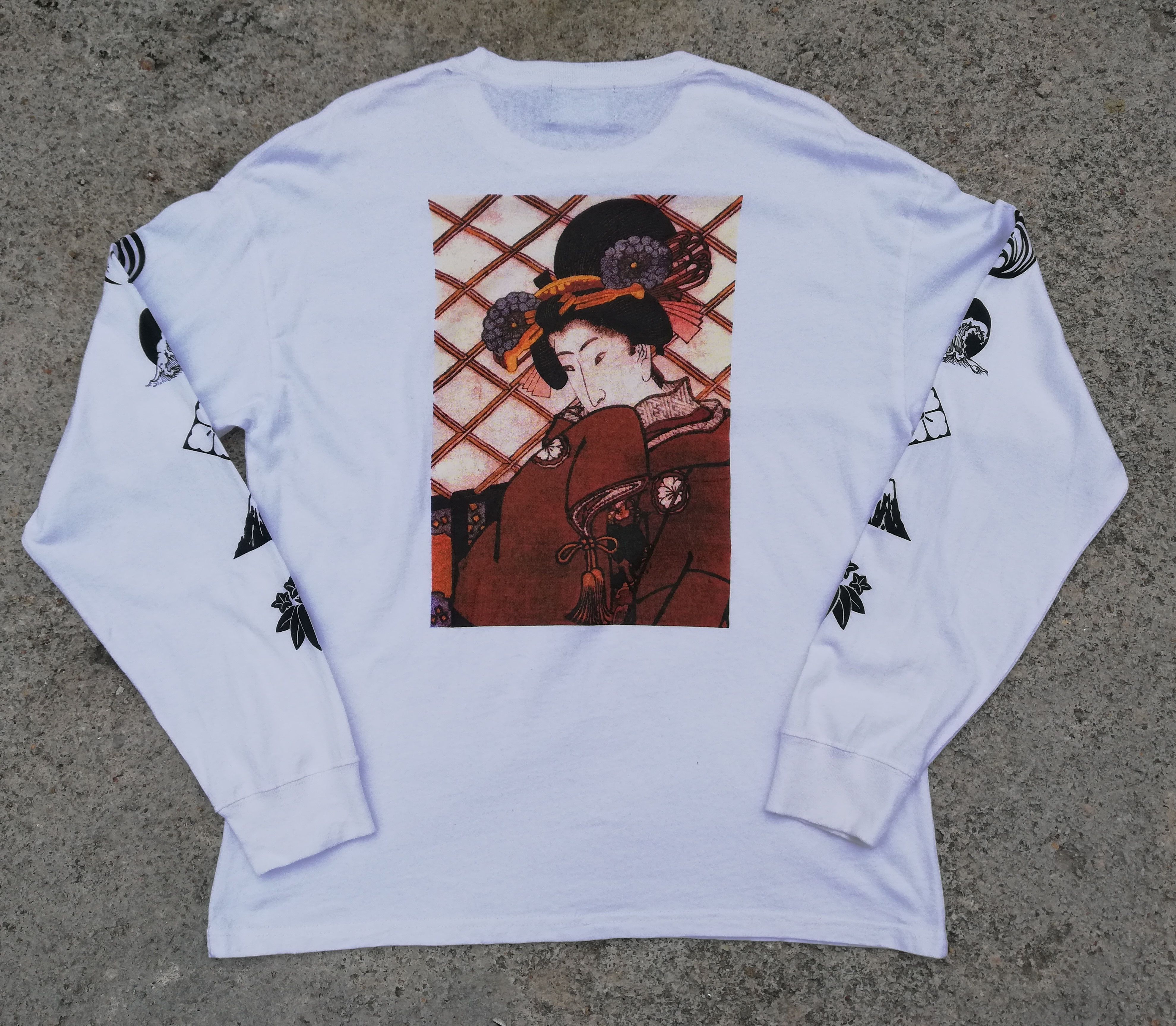 Art Comes First × Japanese Brand 🔥Spinns Japanese Traditional Wear Long Sleeve Shirt Cotton Size US M / EU 48-50 / 2 - 1 Thumbnail