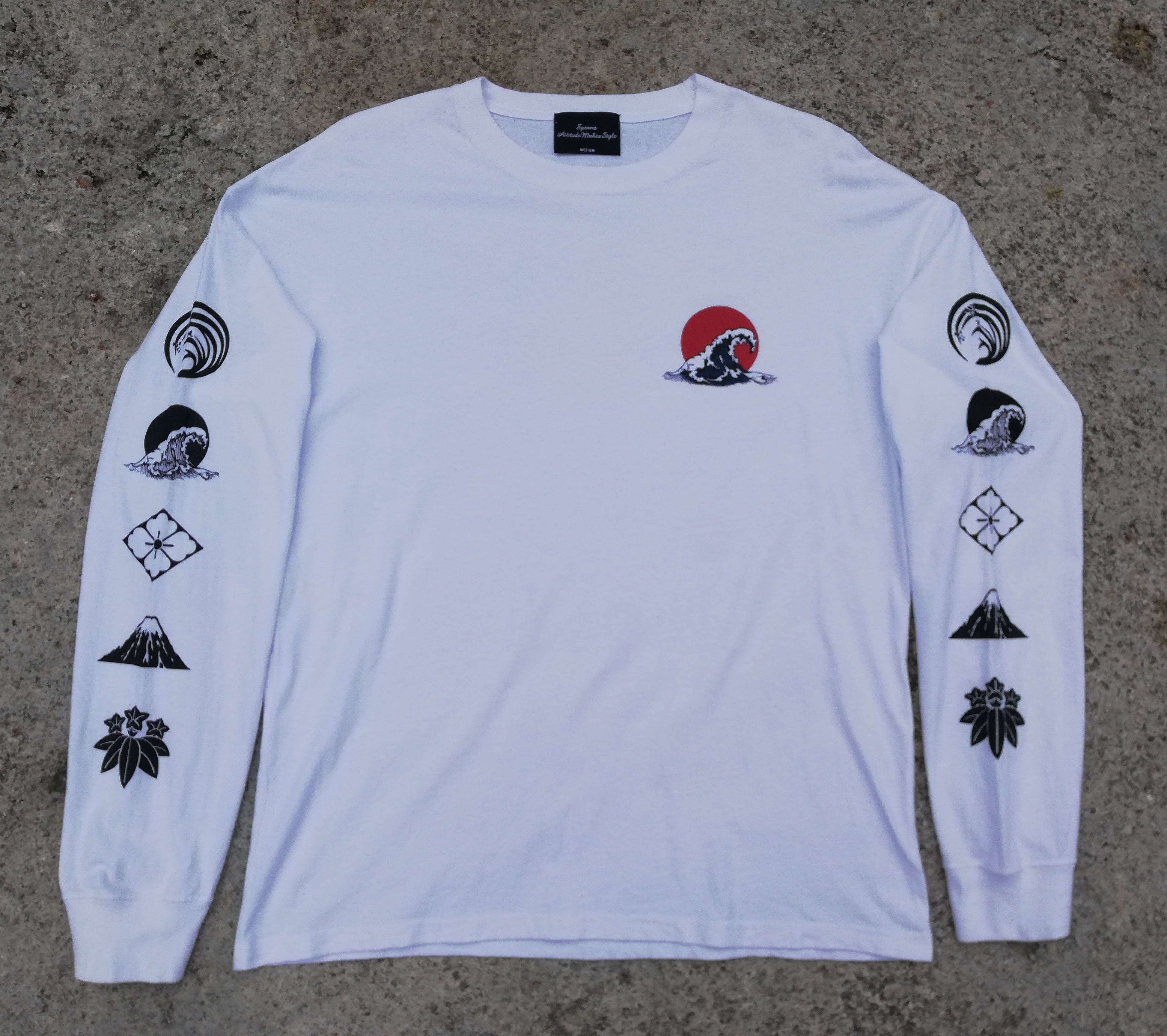 Art Comes First × Japanese Brand 🔥Spinns Japanese Traditional Wear Long Sleeve Shirt Cotton Size US M / EU 48-50 / 2 - 4 Thumbnail