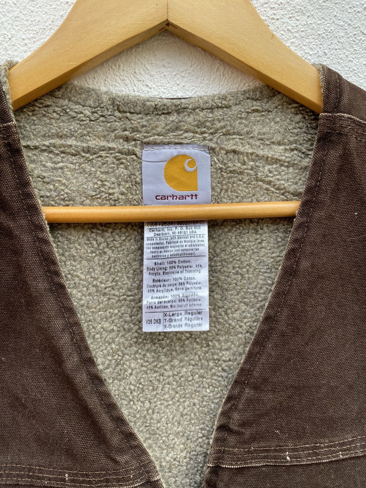 Carhartt Vintage Carhartt Detroit vest jacket Size US XL / EU 56 / 4 - 4 Thumbnail