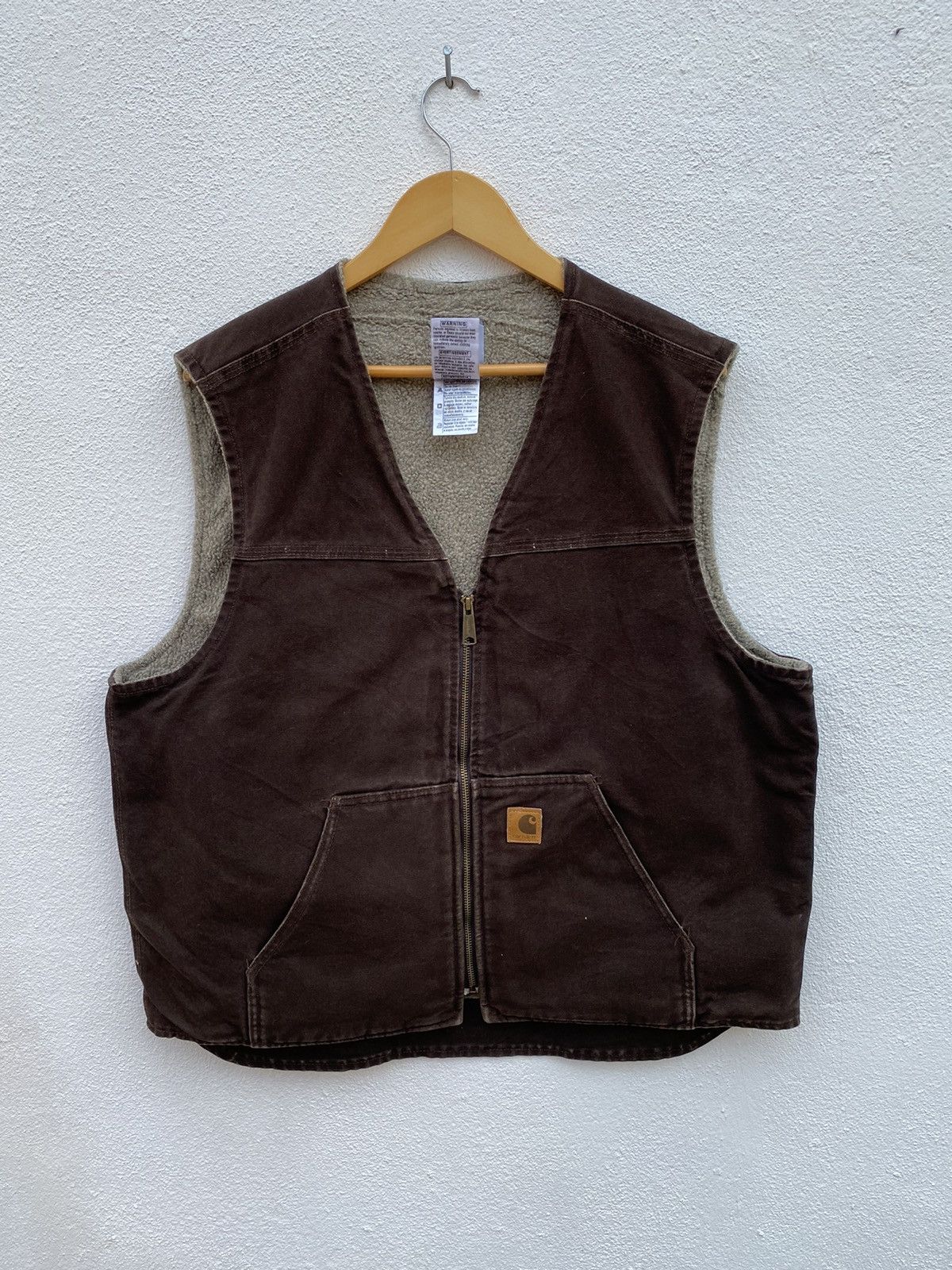 Carhartt Vintage Carhartt Detroit vest jacket Size US XL / EU 56 / 4 - 1 Thumbnail