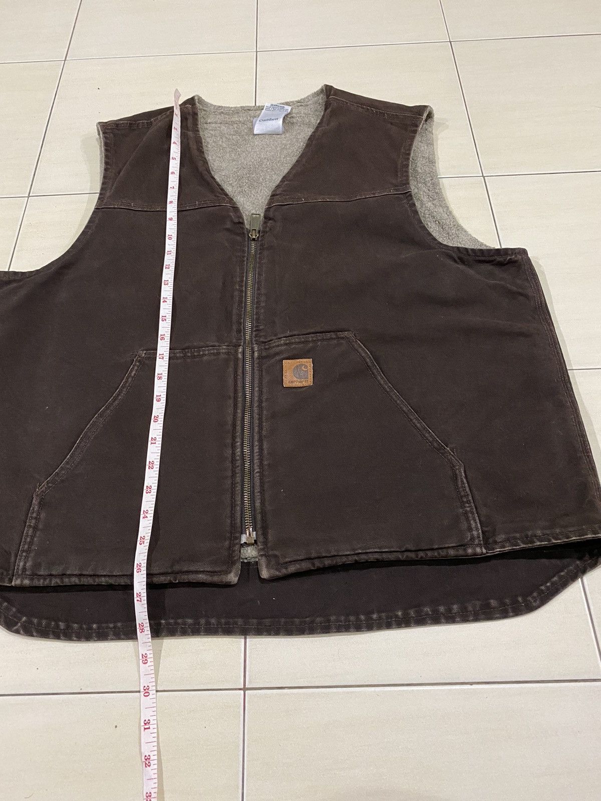 Carhartt Vintage Carhartt Detroit vest jacket Size US XL / EU 56 / 4 - 9 Thumbnail