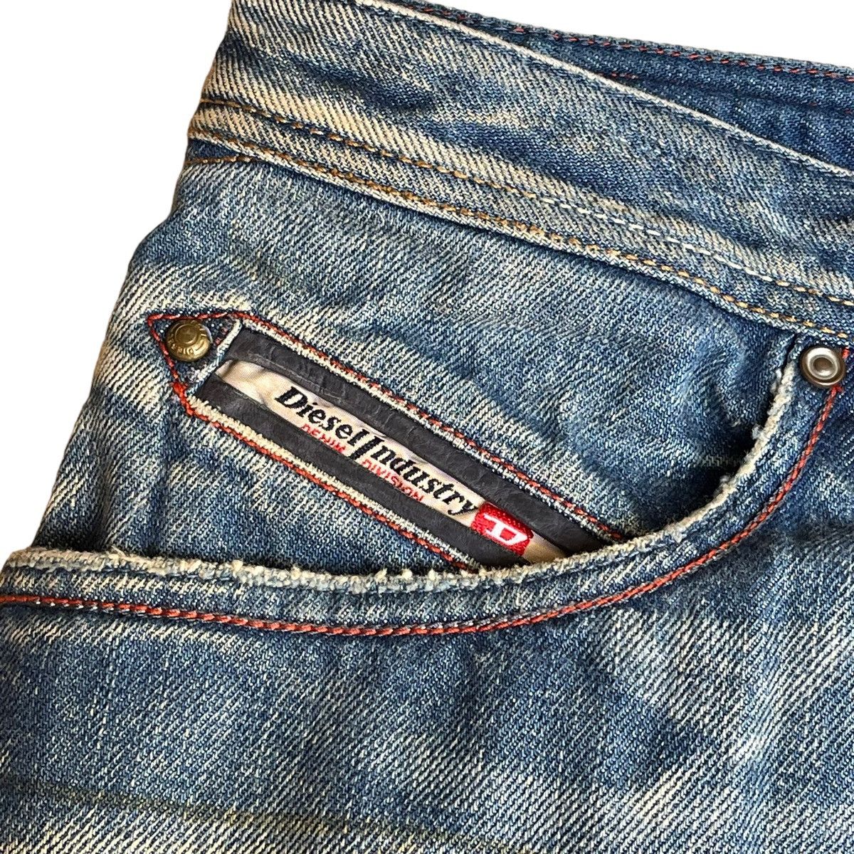 Diesel × Japanese Brand × Vintage Diesel Industry Flare Jeans 32 Size US 32 / EU 48 - 8 Thumbnail