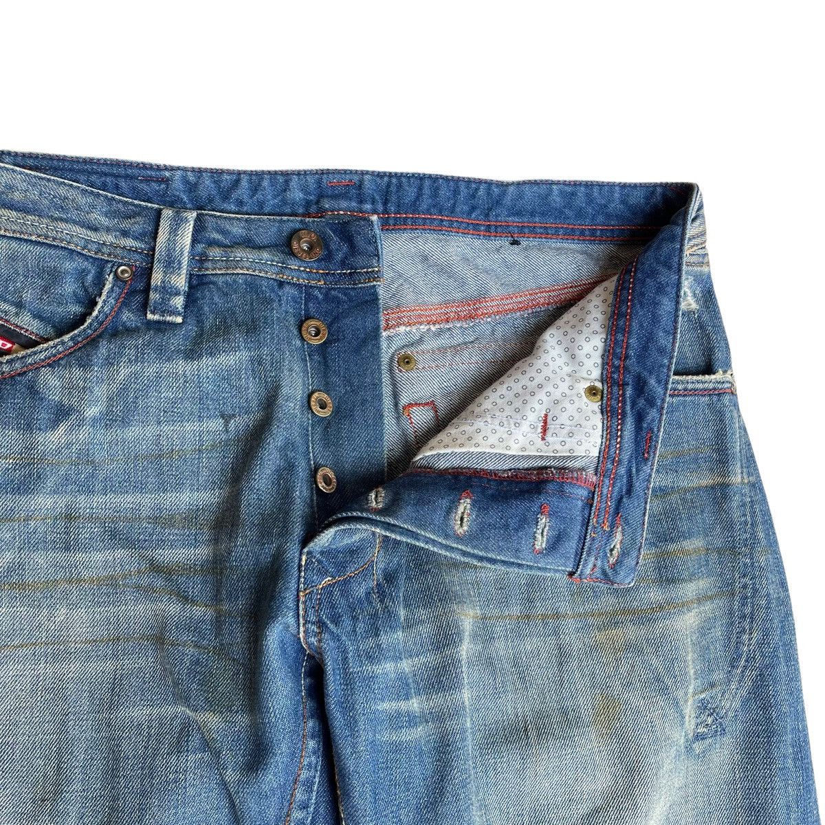 Diesel × Japanese Brand × Vintage Diesel Industry Flare Jeans 32 Size US 32 / EU 48 - 3 Thumbnail