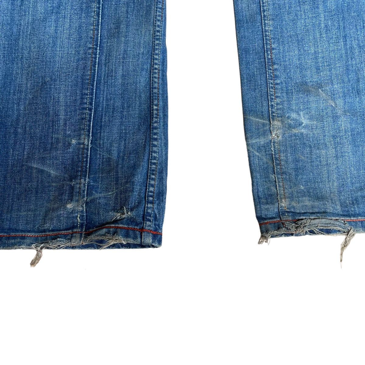 Diesel × Japanese Brand × Vintage Diesel Industry Flare Jeans 32 Size US 32 / EU 48 - 16 Thumbnail