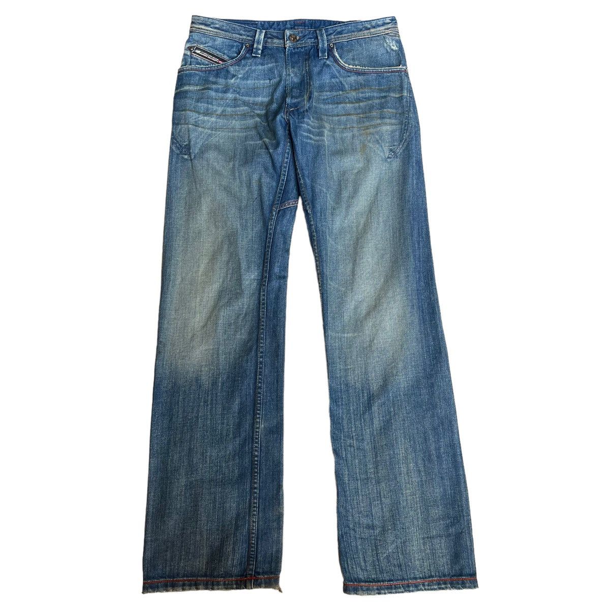 Diesel × Japanese Brand × Vintage Diesel Industry Flare Jeans 32 Size US 32 / EU 48 - 1 Thumbnail