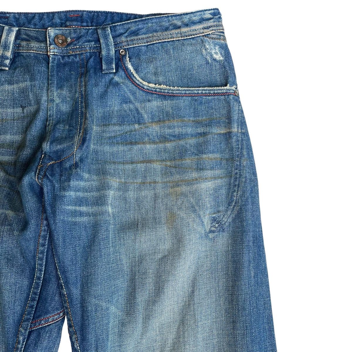 Diesel × Japanese Brand × Vintage Diesel Industry Flare Jeans 32 Size US 32 / EU 48 - 6 Thumbnail
