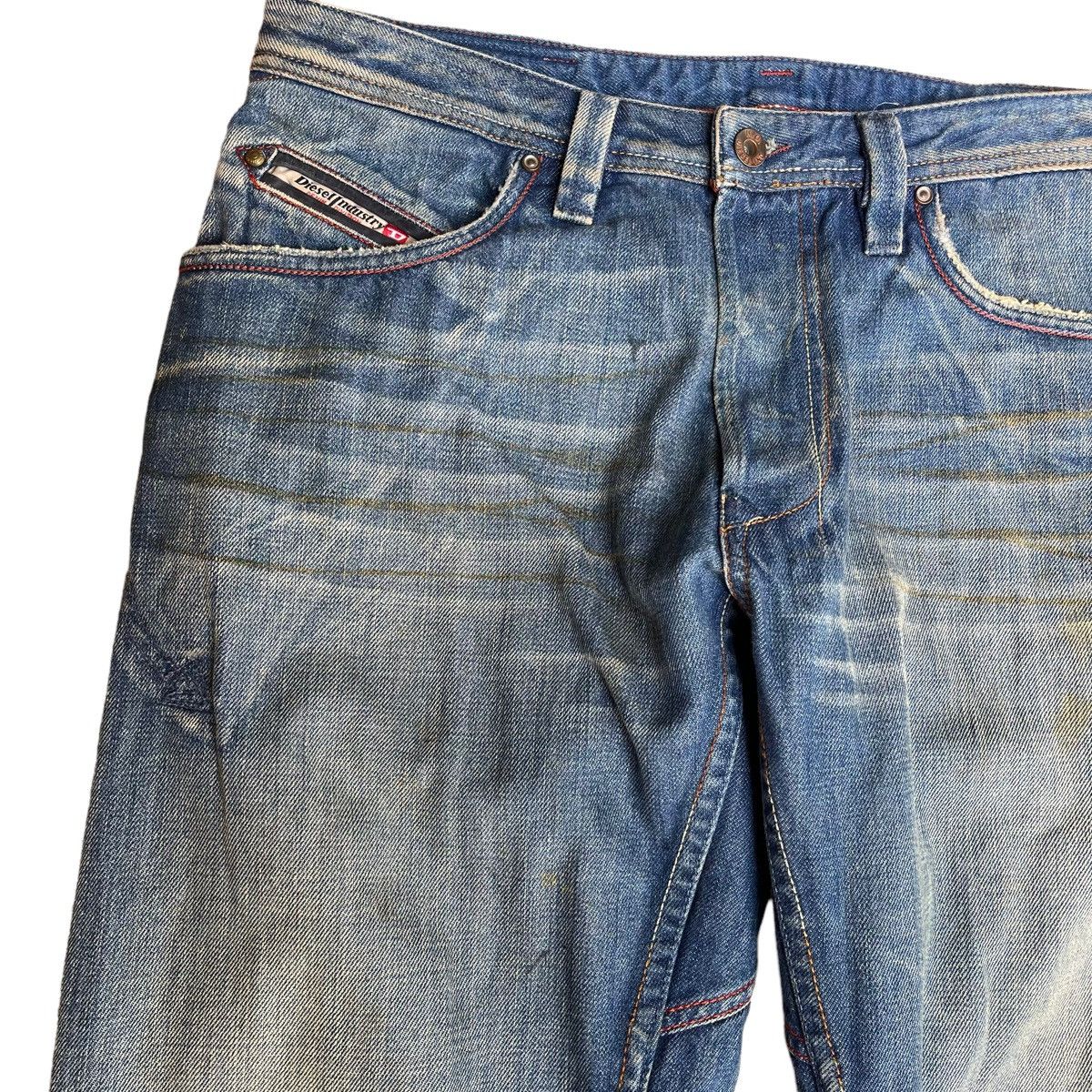 Diesel × Japanese Brand × Vintage Diesel Industry Flare Jeans 32 Size US 32 / EU 48 - 7 Thumbnail