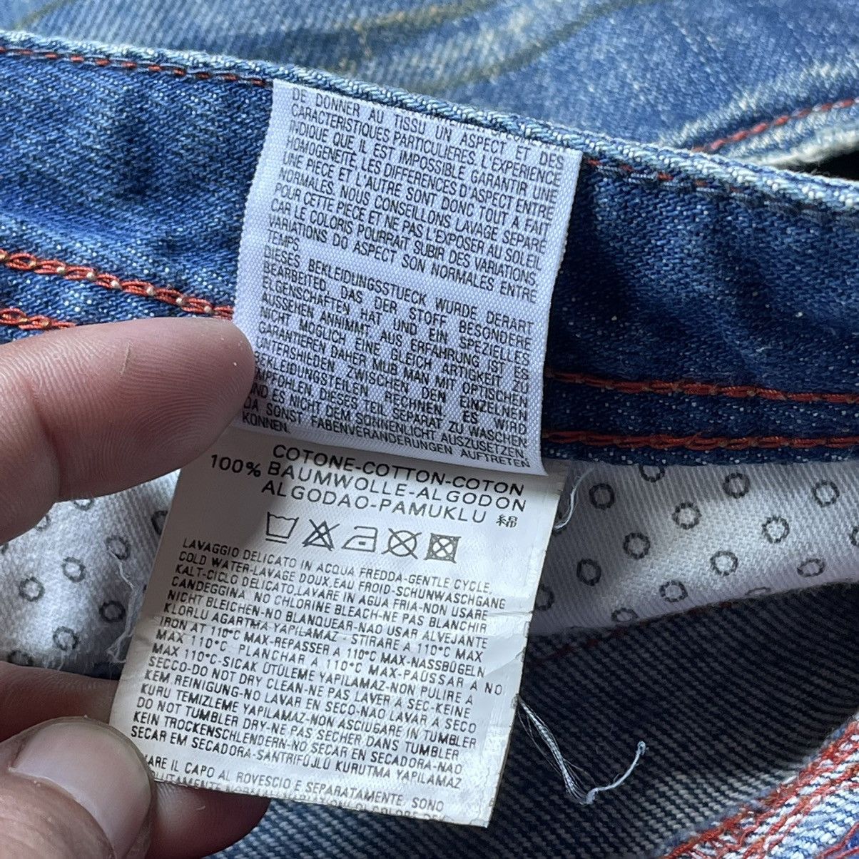 Diesel × Japanese Brand × Vintage Diesel Industry Flare Jeans 32 Size US 32 / EU 48 - 21 Thumbnail