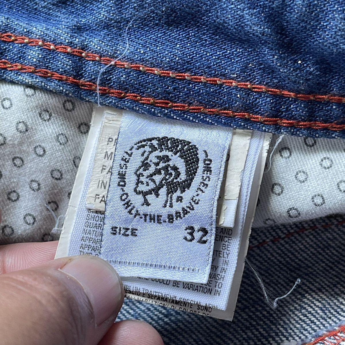 Diesel × Japanese Brand × Vintage Diesel Industry Flare Jeans 32 Size US 32 / EU 48 - 18 Thumbnail