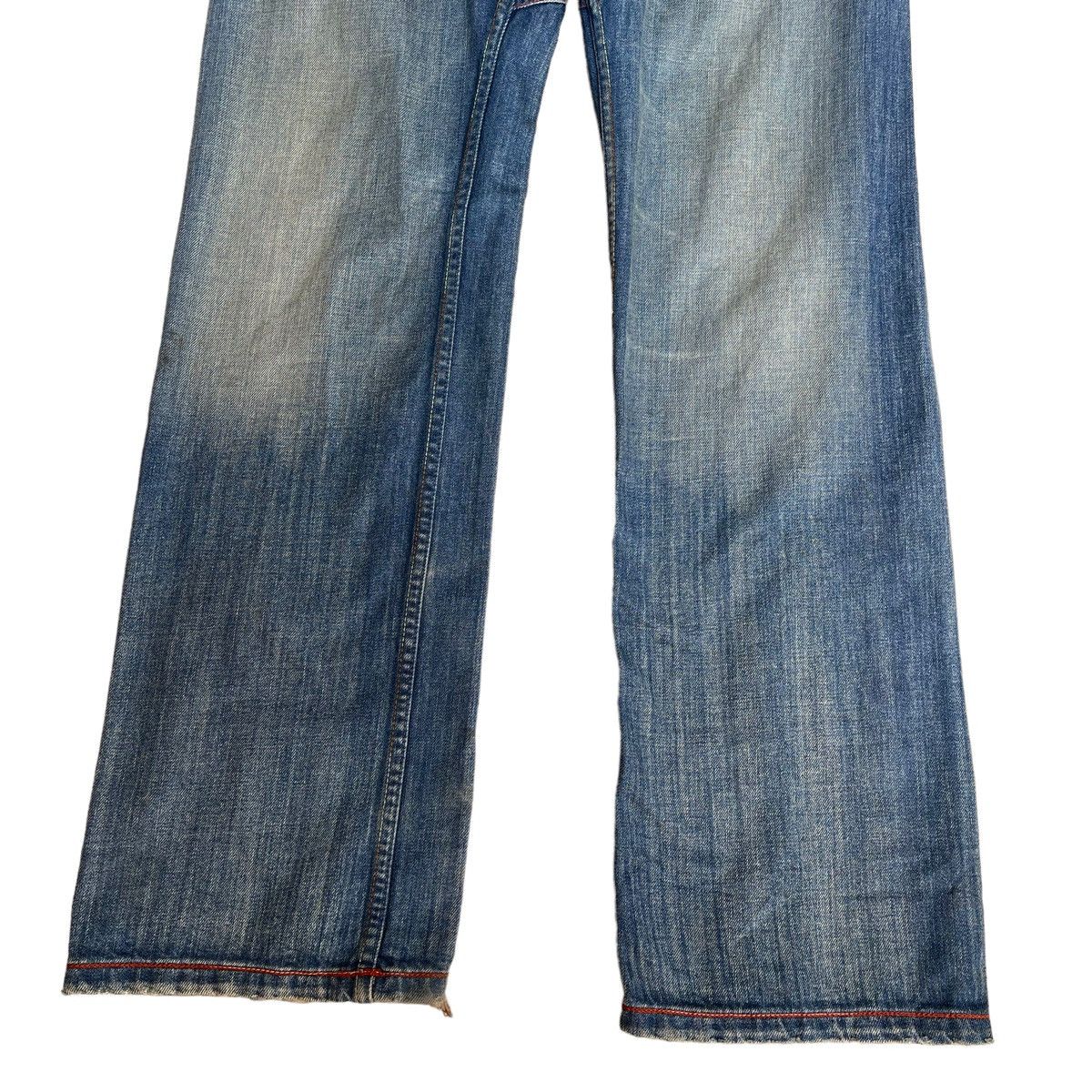 Diesel × Japanese Brand × Vintage Diesel Industry Flare Jeans 32 Size US 32 / EU 48 - 9 Thumbnail