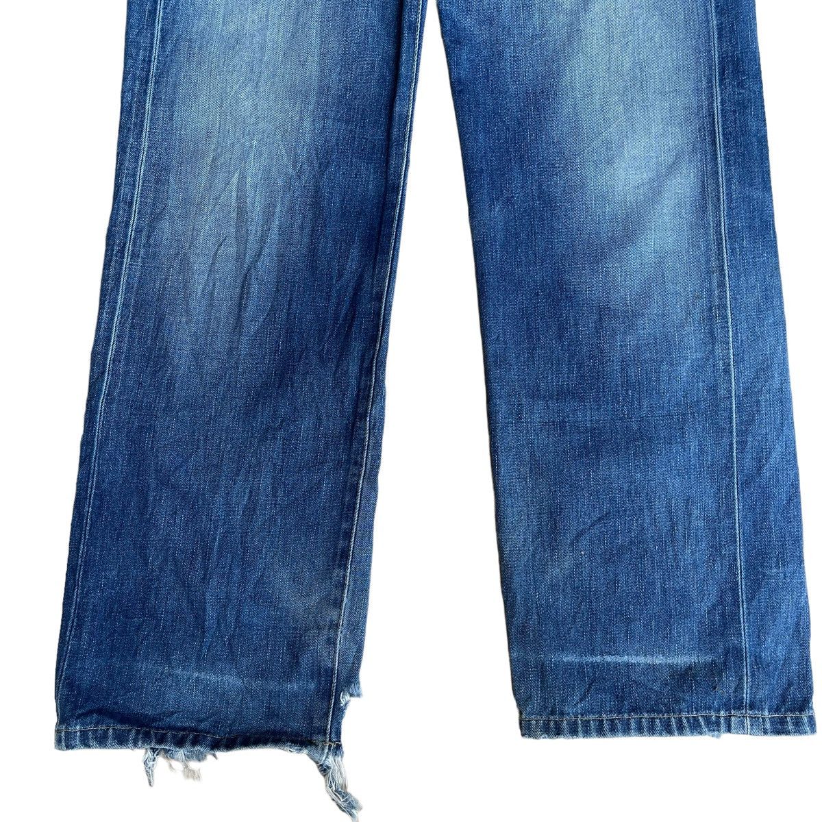 Edwin Vintage 90s Edwin 505 Selvadge Redline Denim Jeans 30 Size US 30 / EU 46 - 8 Thumbnail