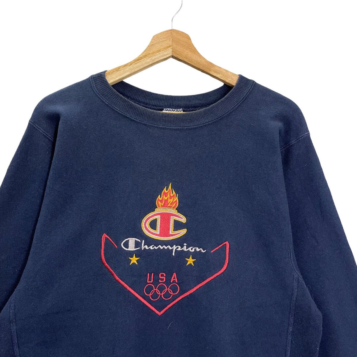 Champion × Sports Specialties × USA Olympics 90s Champion Reverse Weave USA Olympic Sweatshirt Size US M / EU 48-50 / 2 - 4 Thumbnail