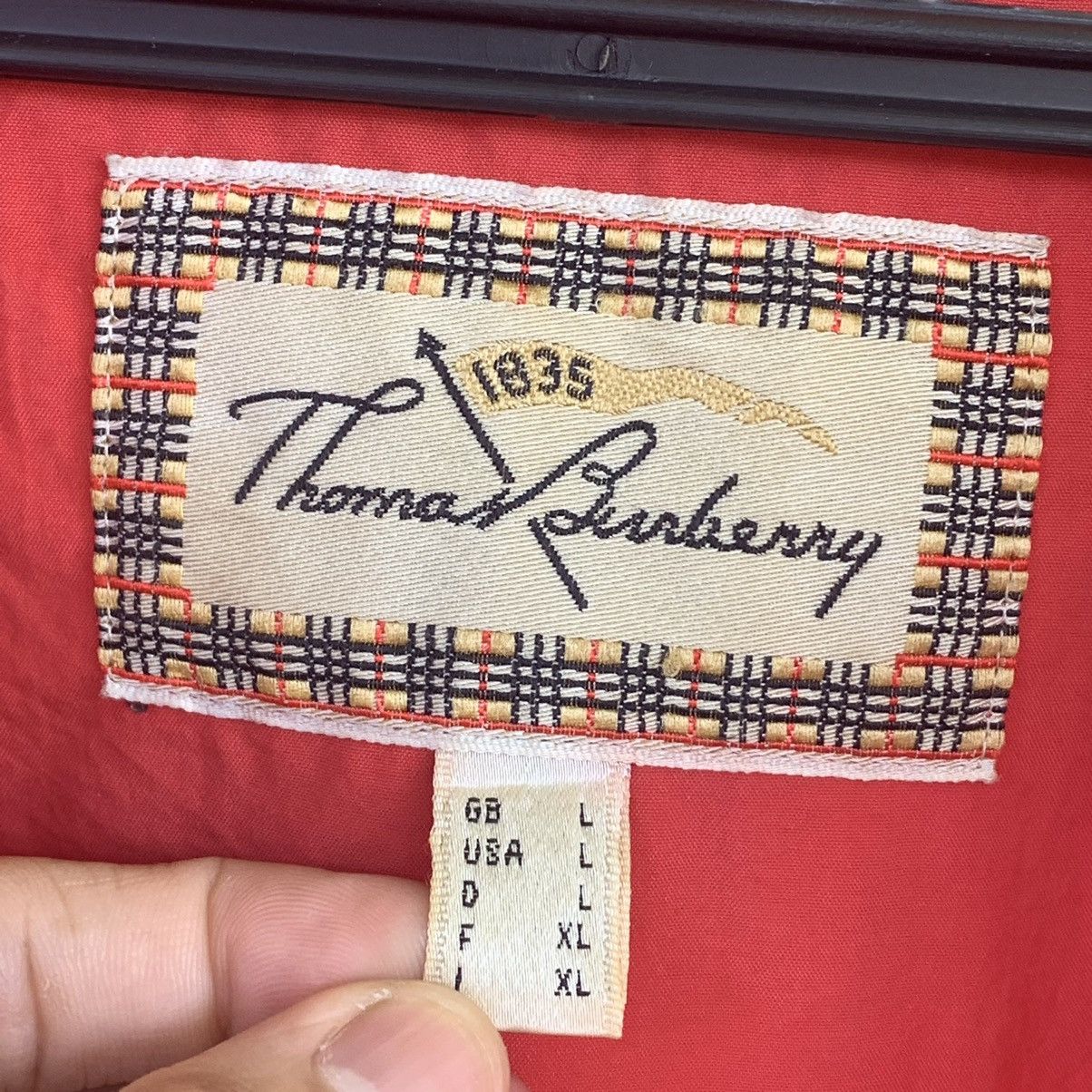 Japanese Brand Thomas Burberry light jacket sweater Size US L / EU 52-54 / 3 - 7 Thumbnail