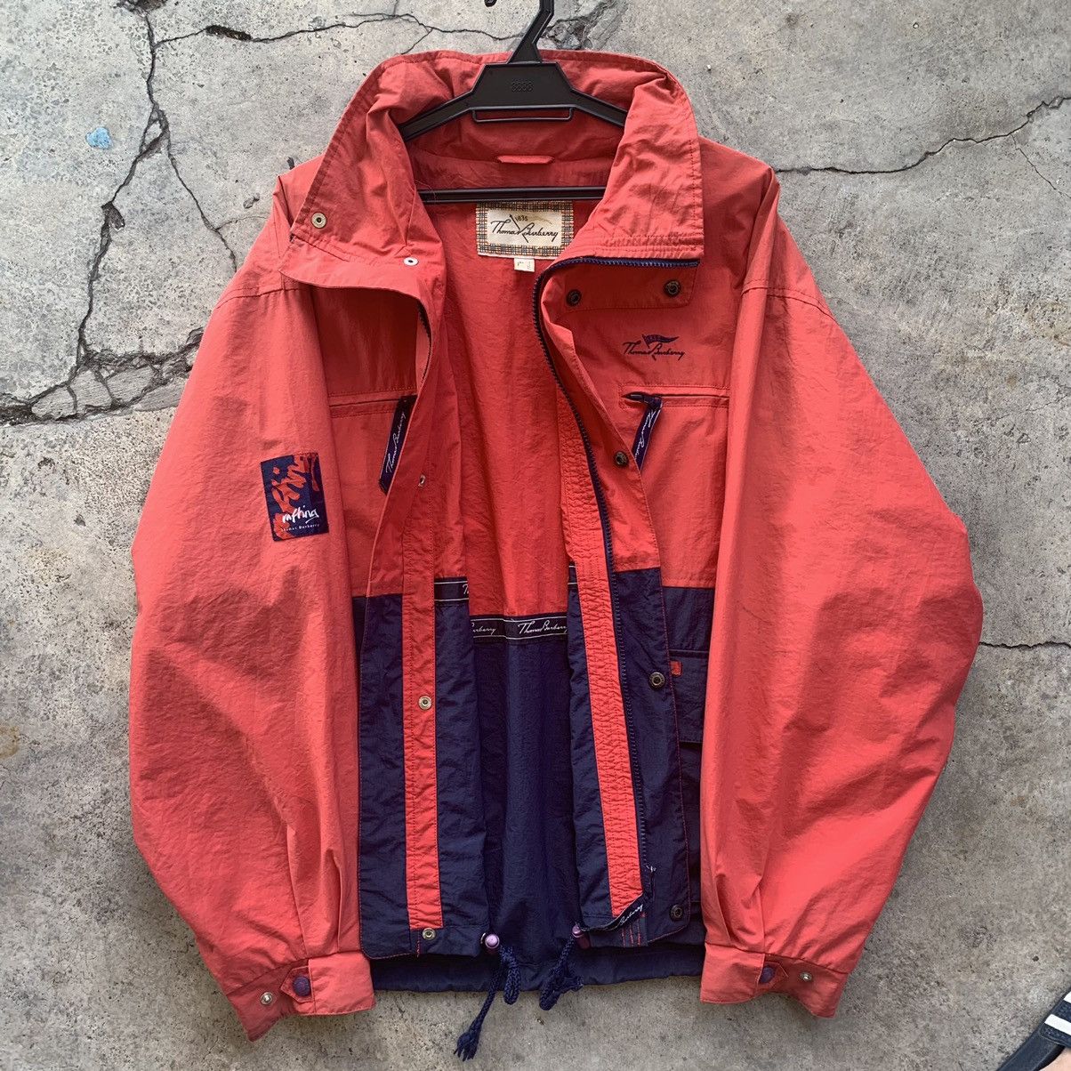 Japanese Brand Thomas Burberry light jacket sweater Size US L / EU 52-54 / 3 - 15 Thumbnail