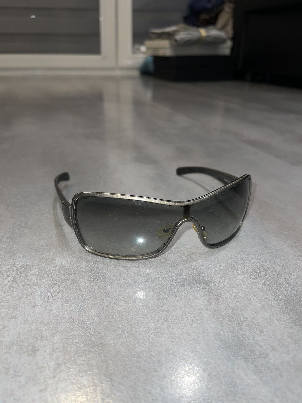Prada Prada SPS55G Grey Ski Sport Sunglasses Size ONE SIZE - 3 Thumbnail