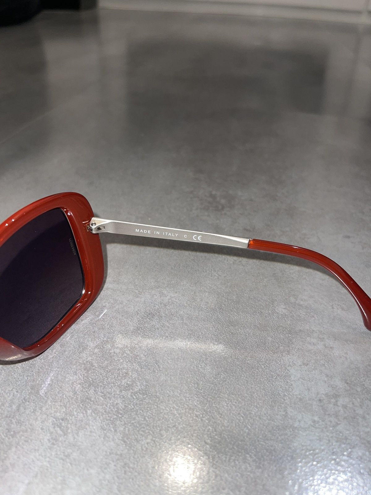 Chanel Chanel 6044-T C.1436/S1 Red Silver Sunglasses Size ONE SIZE - 11 Thumbnail