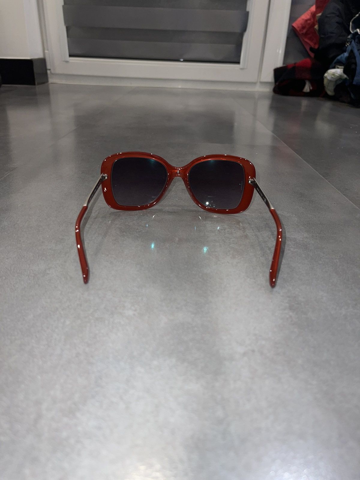 Chanel Chanel 6044-T C.1436/S1 Red Silver Sunglasses Size ONE SIZE - 8 Thumbnail