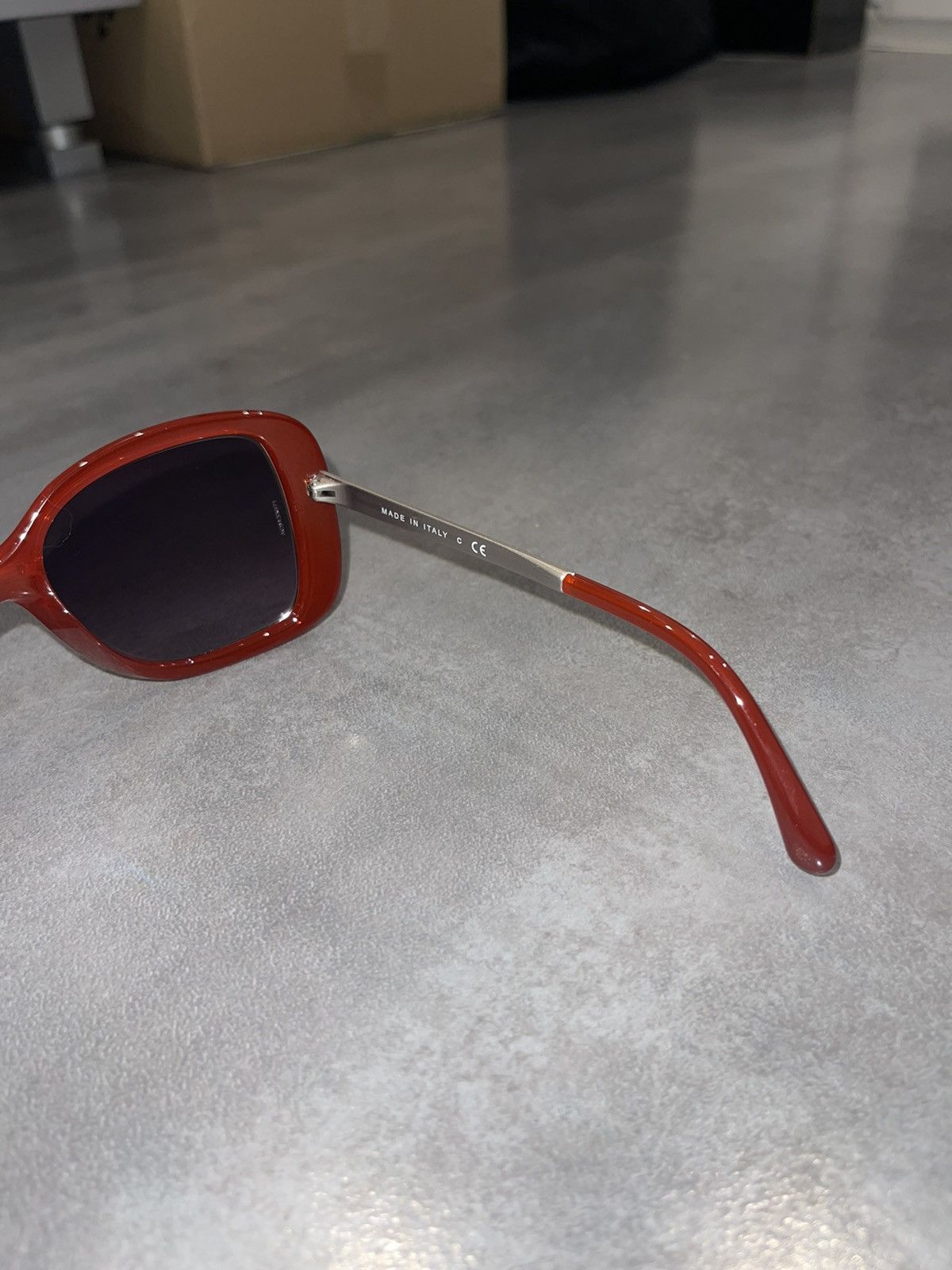 Chanel Chanel 6044-T C.1436/S1 Red Silver Sunglasses Size ONE SIZE - 10 Thumbnail