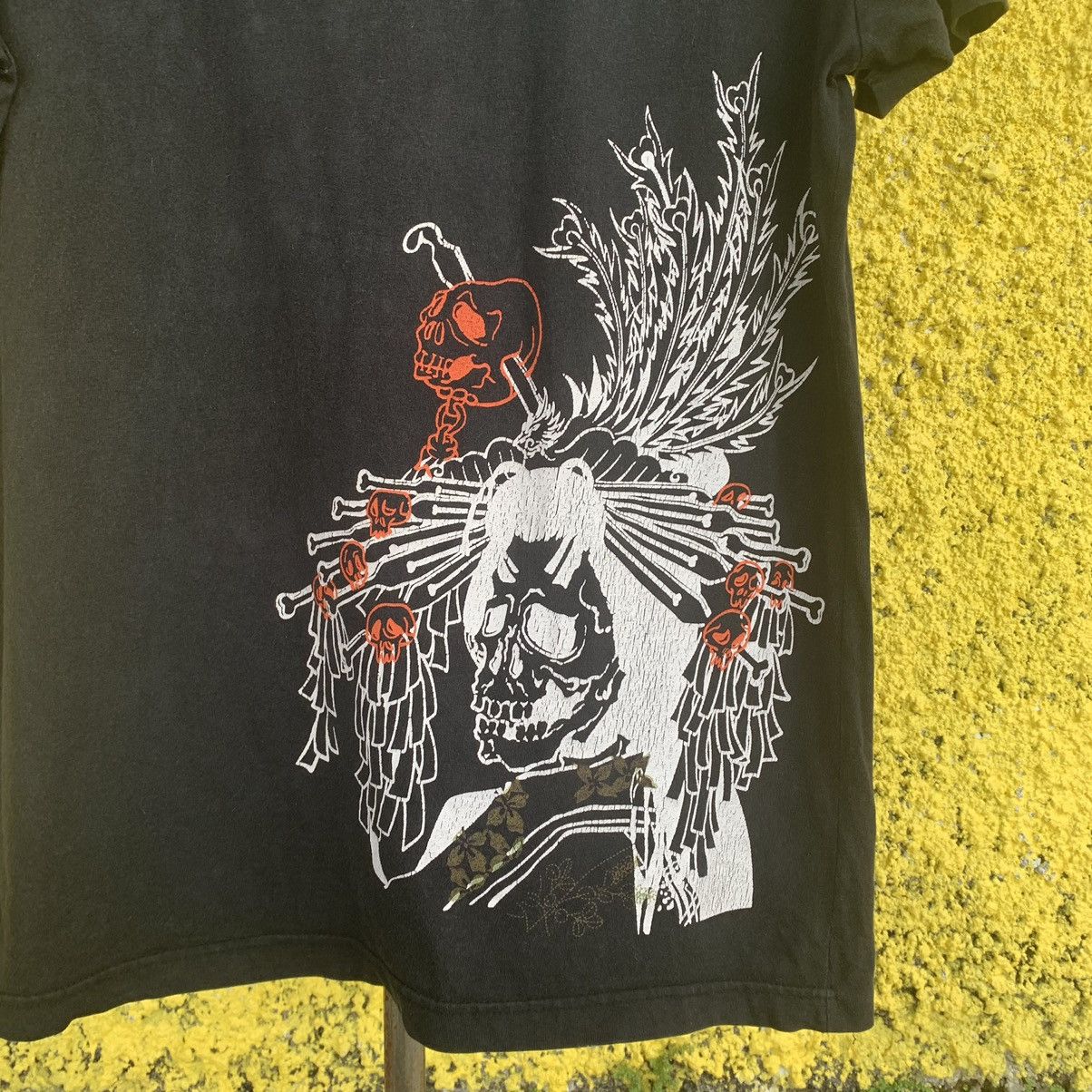 Japanese Brand Ganthree by Marie skull japanese traditional image Size US XL / EU 56 / 4 - 3 Thumbnail