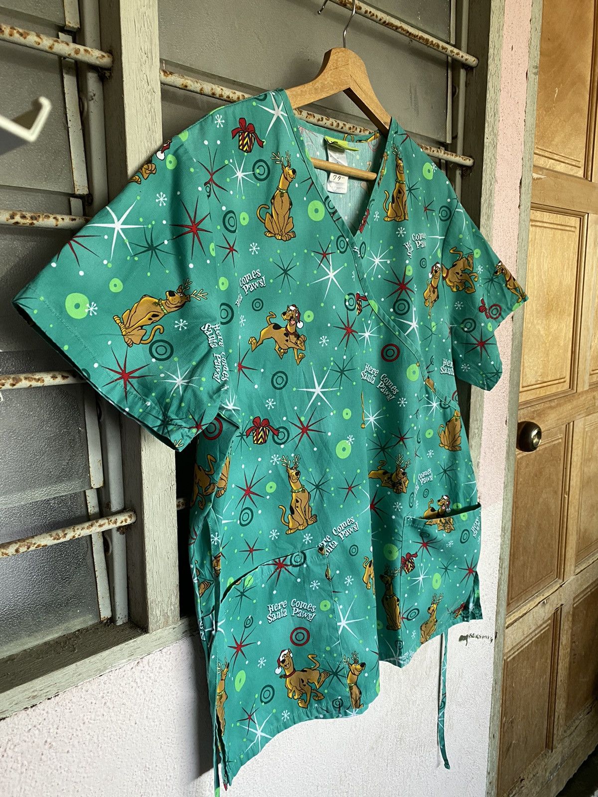Cartoon Network ⚡️Steals⚡️ Vintage Scooby Doo Fullprint Scrub Size US L / EU 52-54 / 3 - 4 Thumbnail