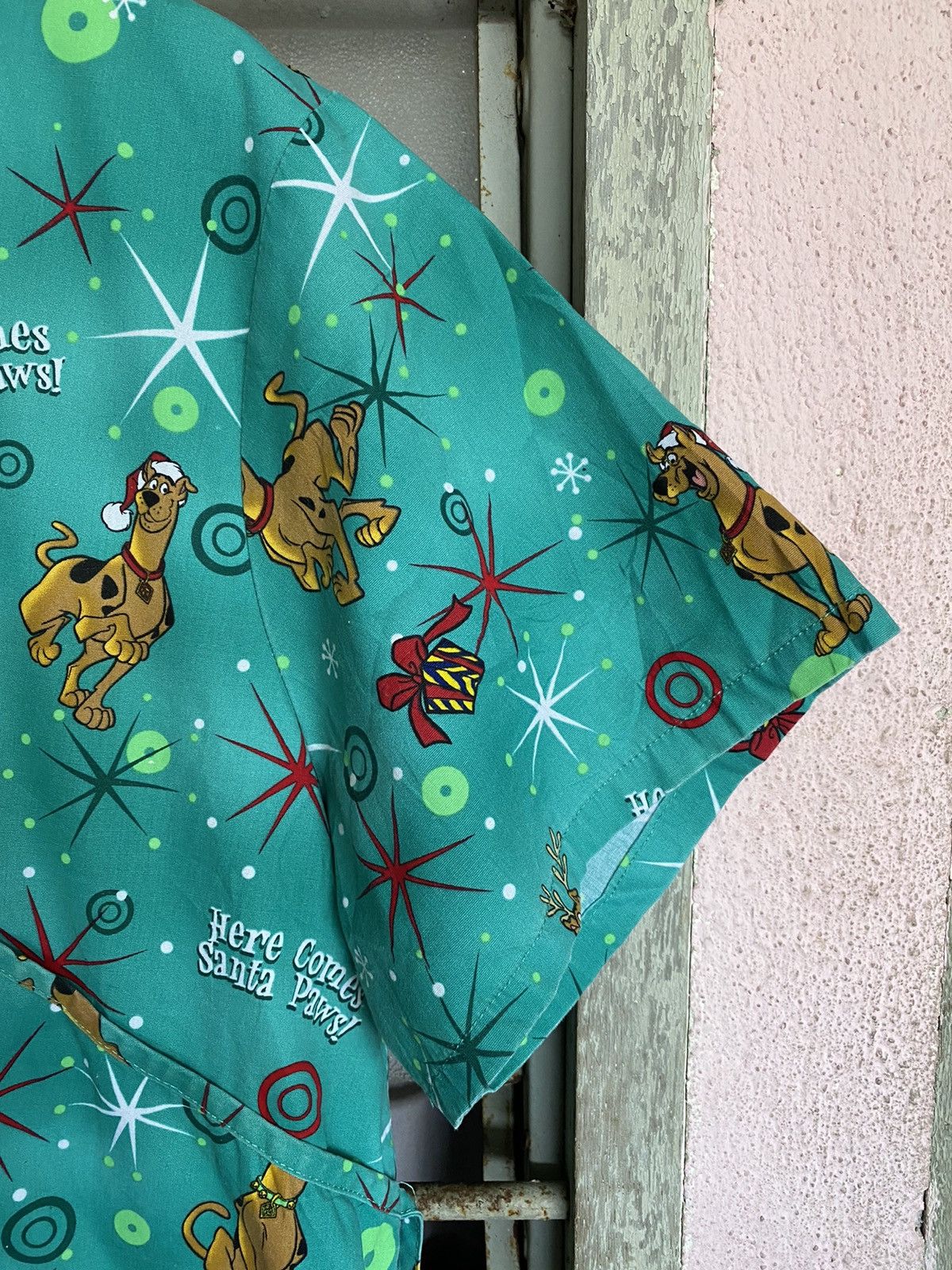 Cartoon Network ⚡️Steals⚡️ Vintage Scooby Doo Fullprint Scrub Size US L / EU 52-54 / 3 - 6 Thumbnail