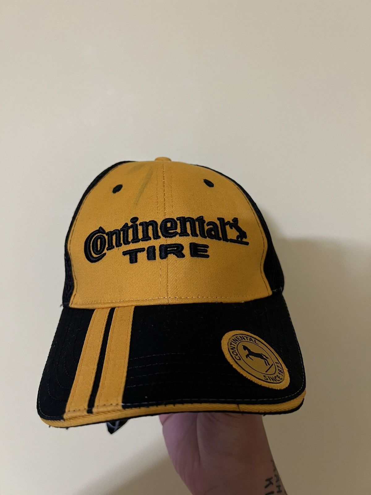 Vintage ***FINAL DROP***RARE Continental Tire racing promo cap Size ONE SIZE - 1 Thumbnail