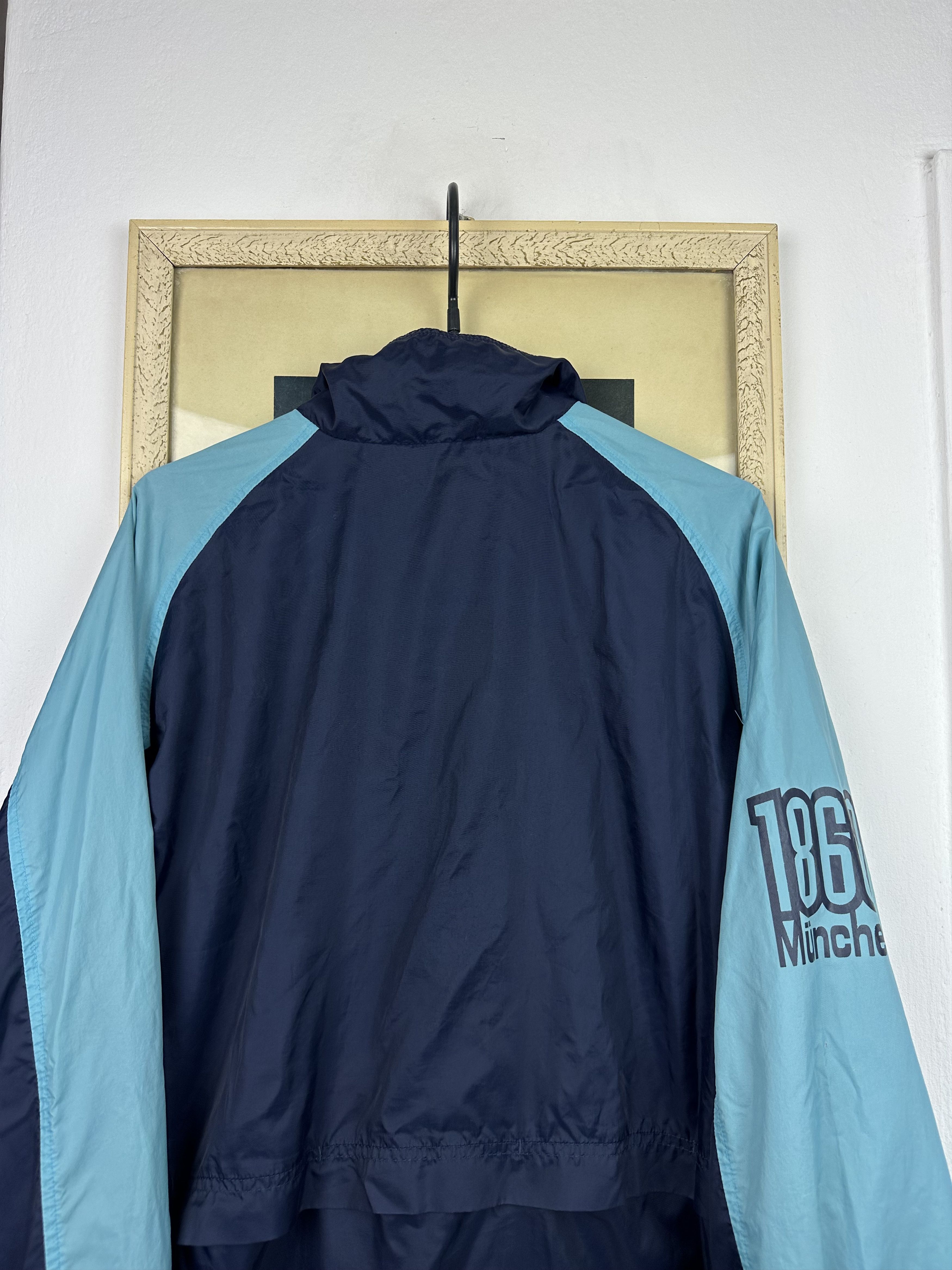 Nike × Vintage Vintage Nike 1860 MUNICH Football Jacket Top Windbreaker Size US L / EU 52-54 / 3 - 16 Thumbnail