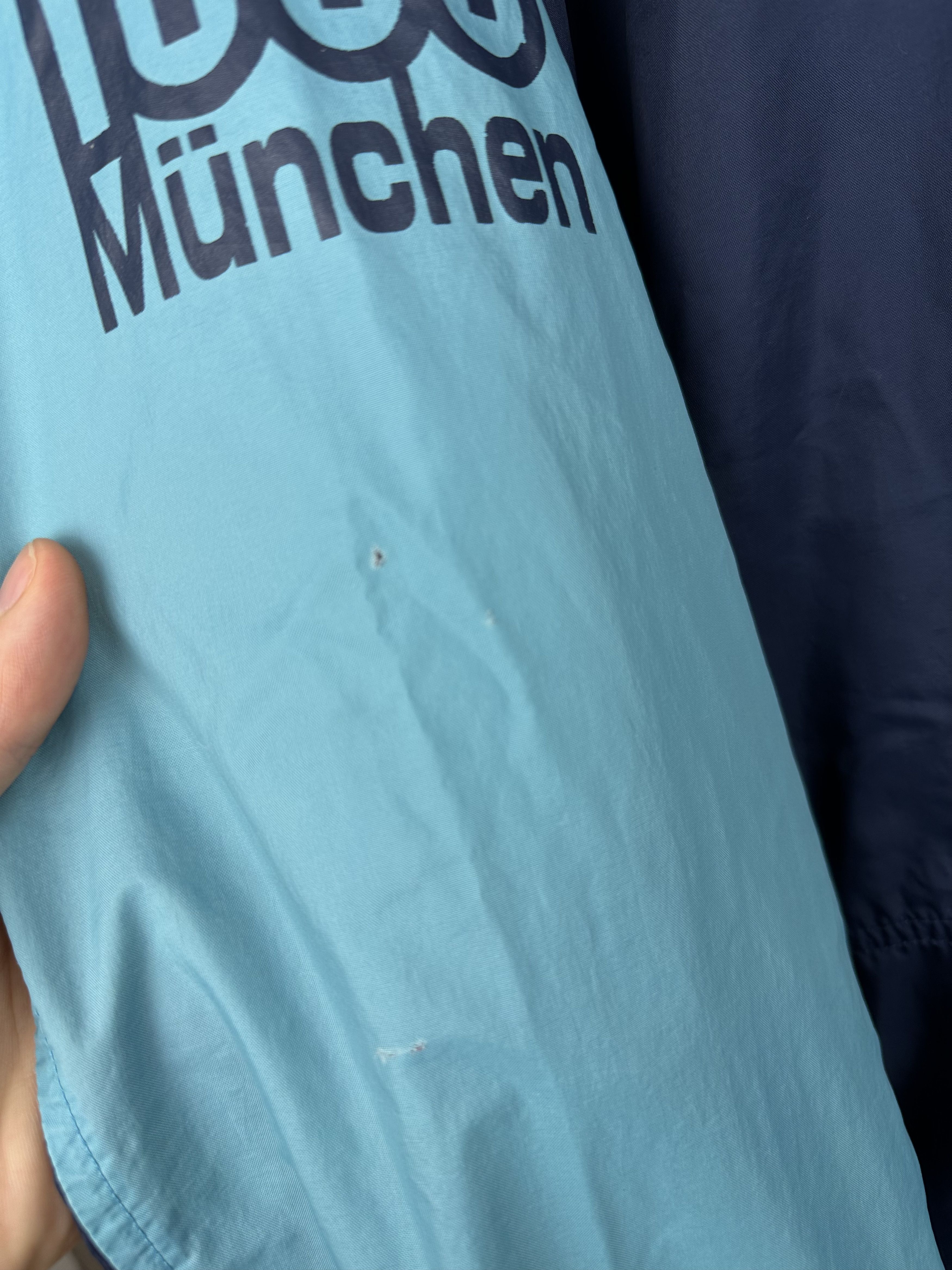 Nike × Vintage Vintage Nike 1860 MUNICH Football Jacket Top Windbreaker Size US L / EU 52-54 / 3 - 6 Thumbnail