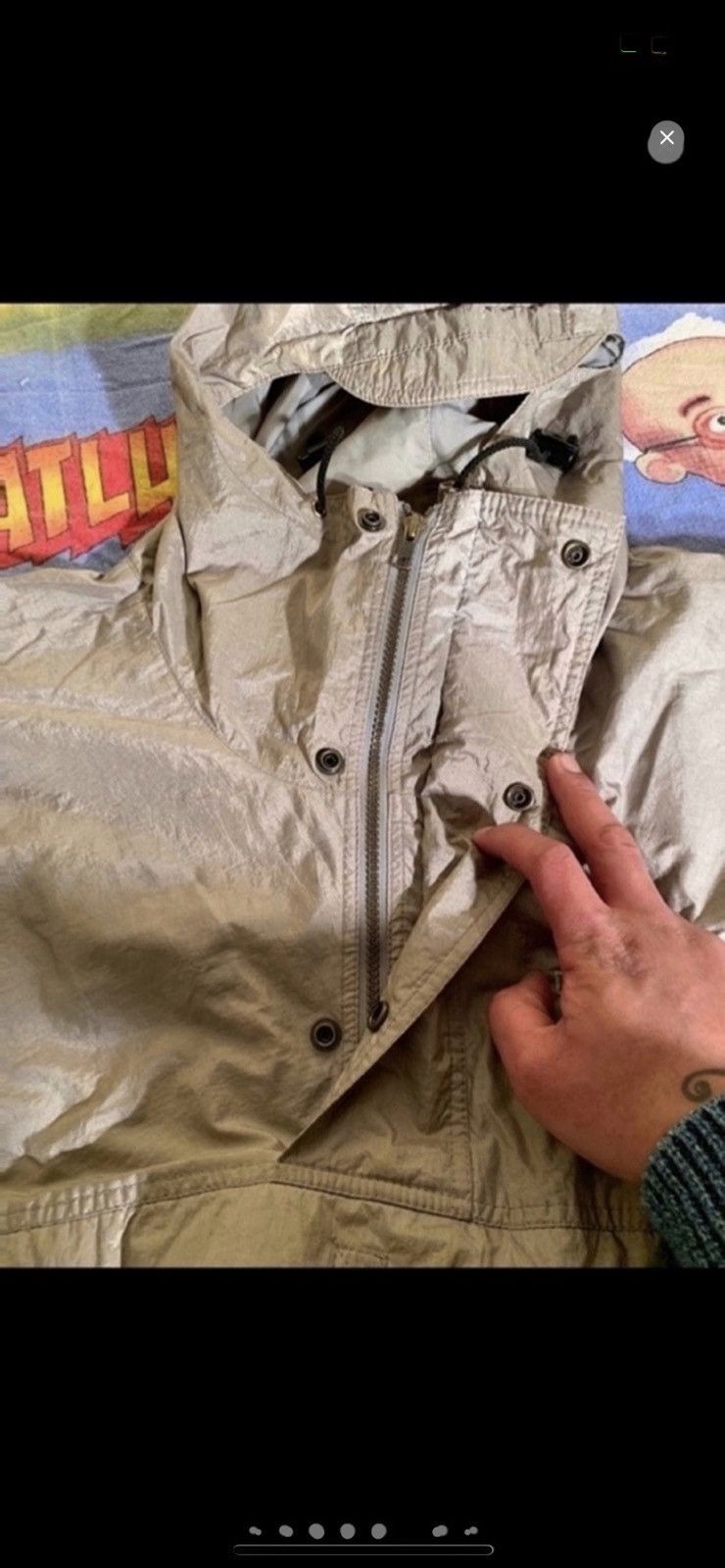 Vintage ***FINAL DROP***RARE 90s Descente nylon anorak L Size US L / EU 52-54 / 3 - 10 Thumbnail